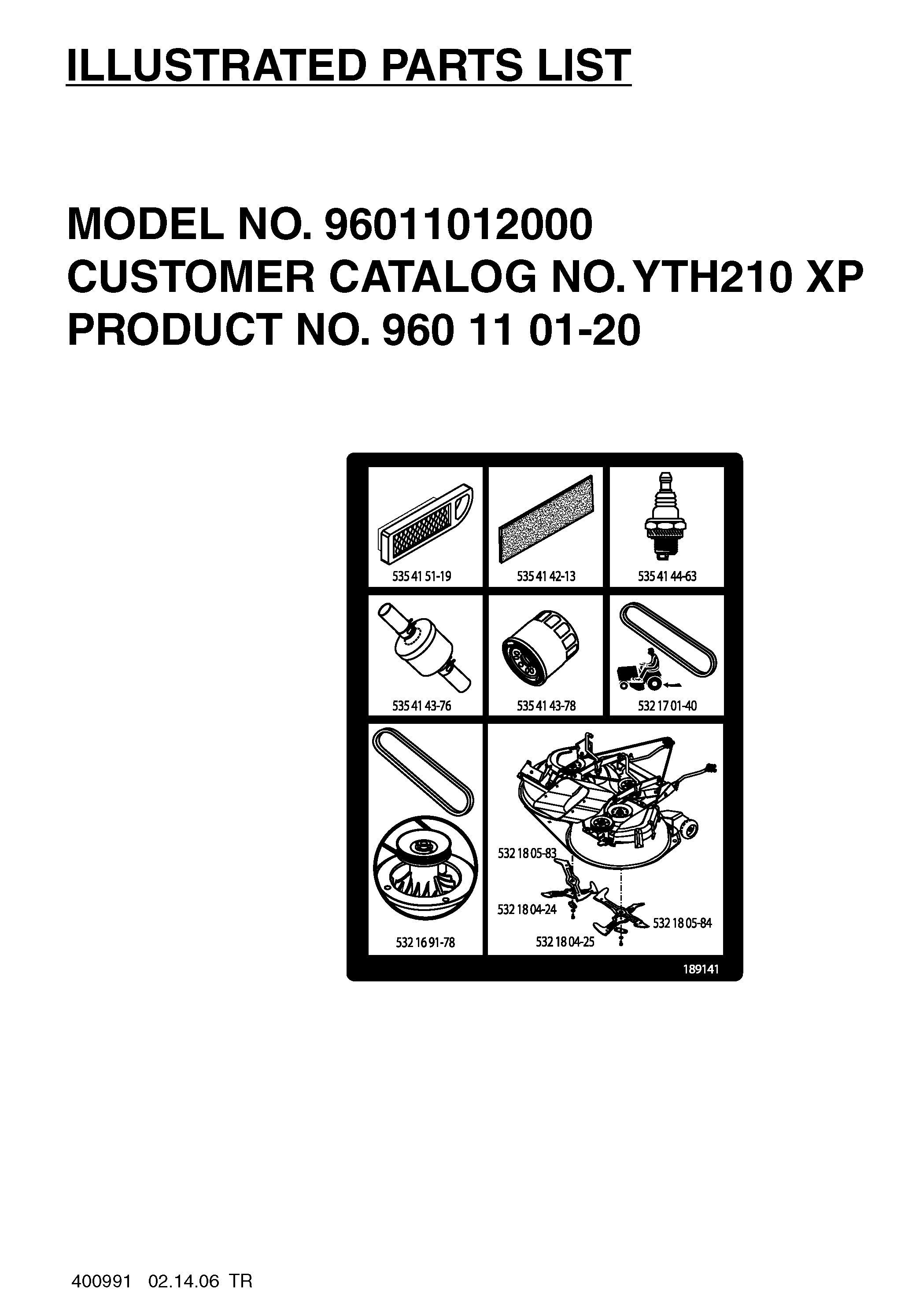 FREQUENTLY USED PARTS
