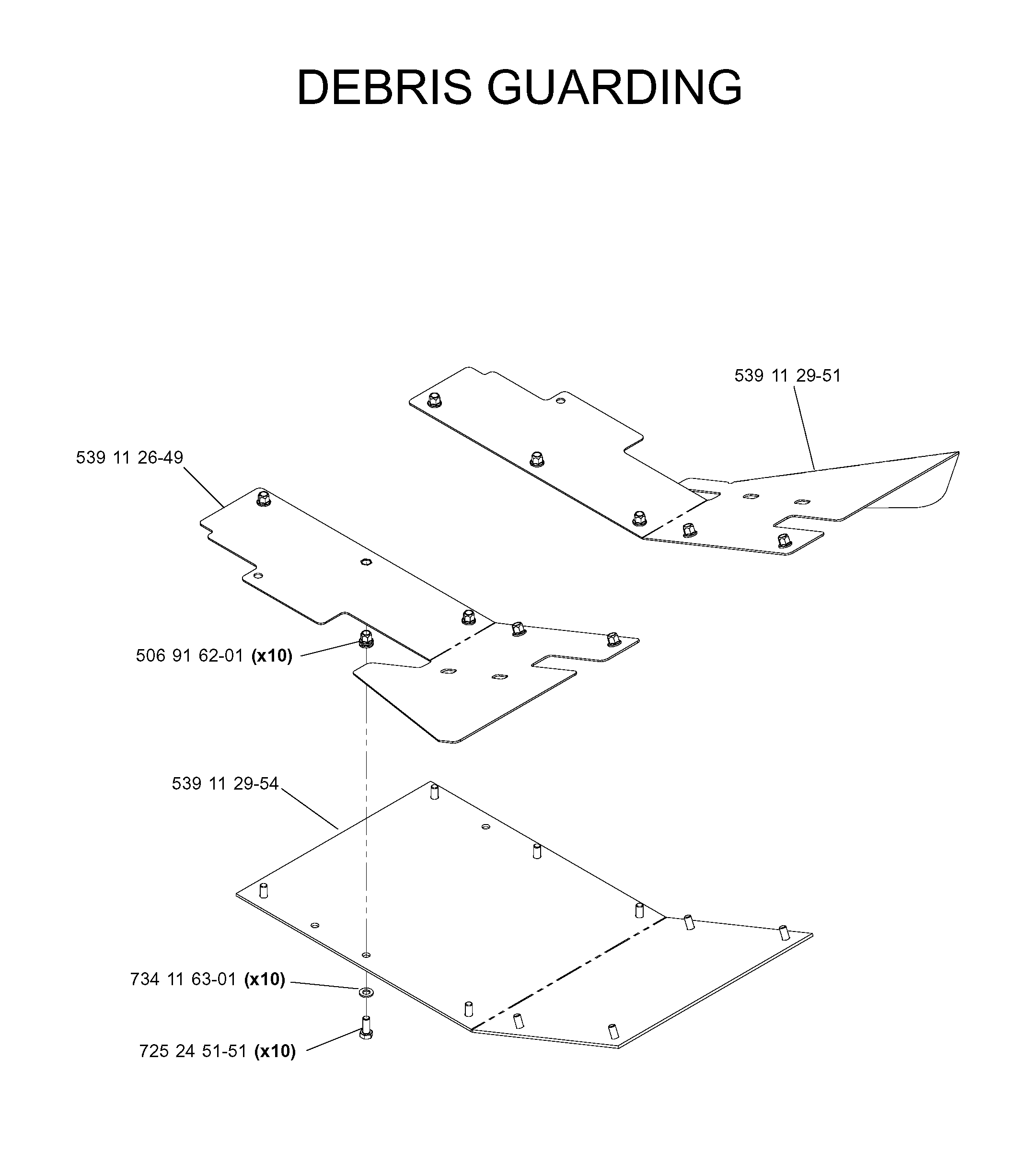 DEBRIS SHIELD