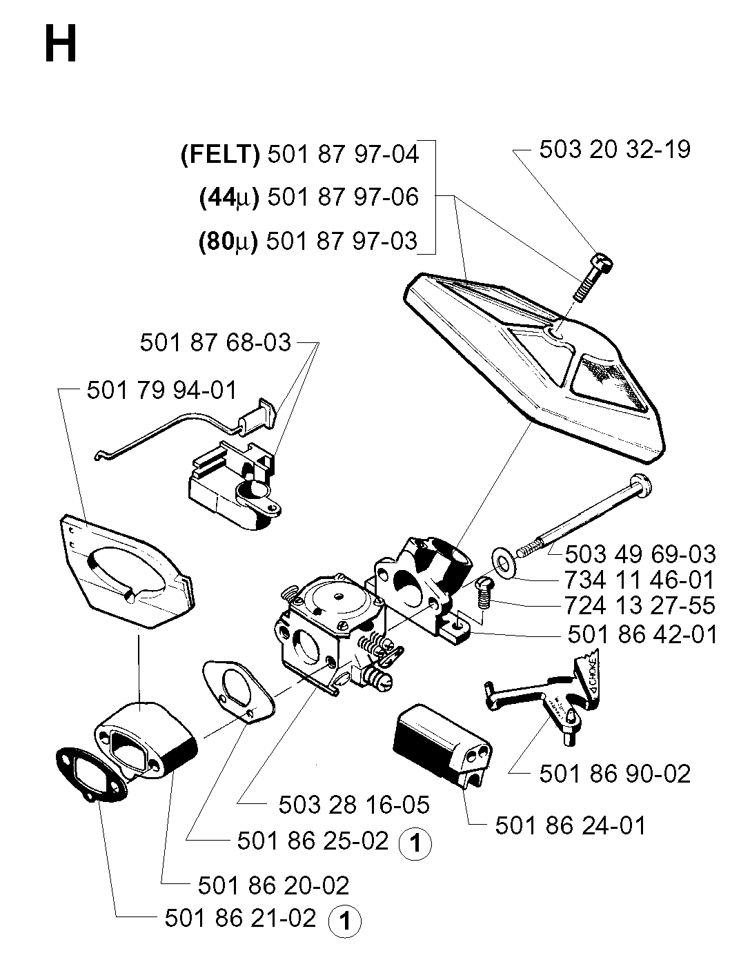CARBURETOR & AIR FILTER