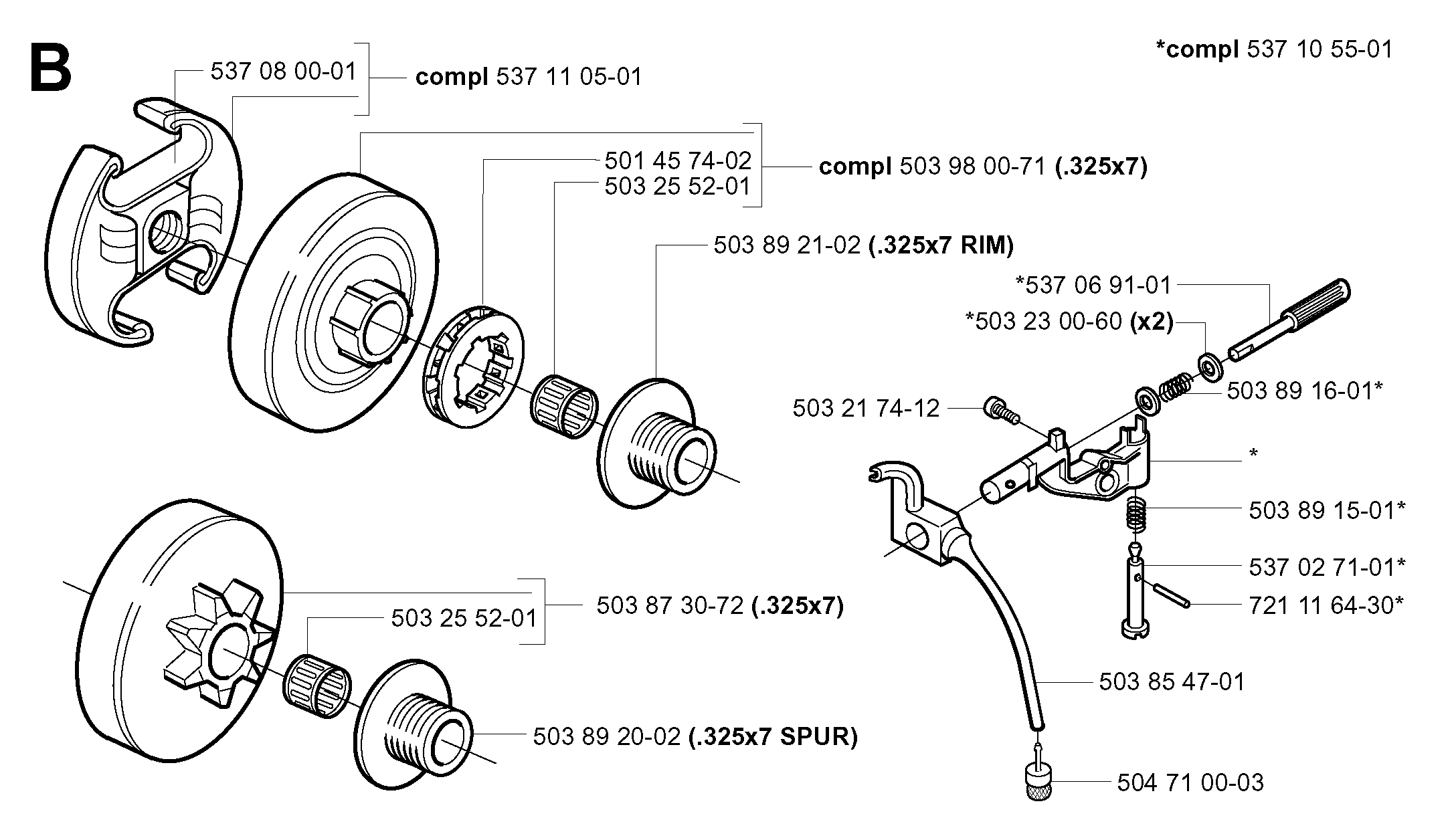 CLUTCH & OIL PUMP