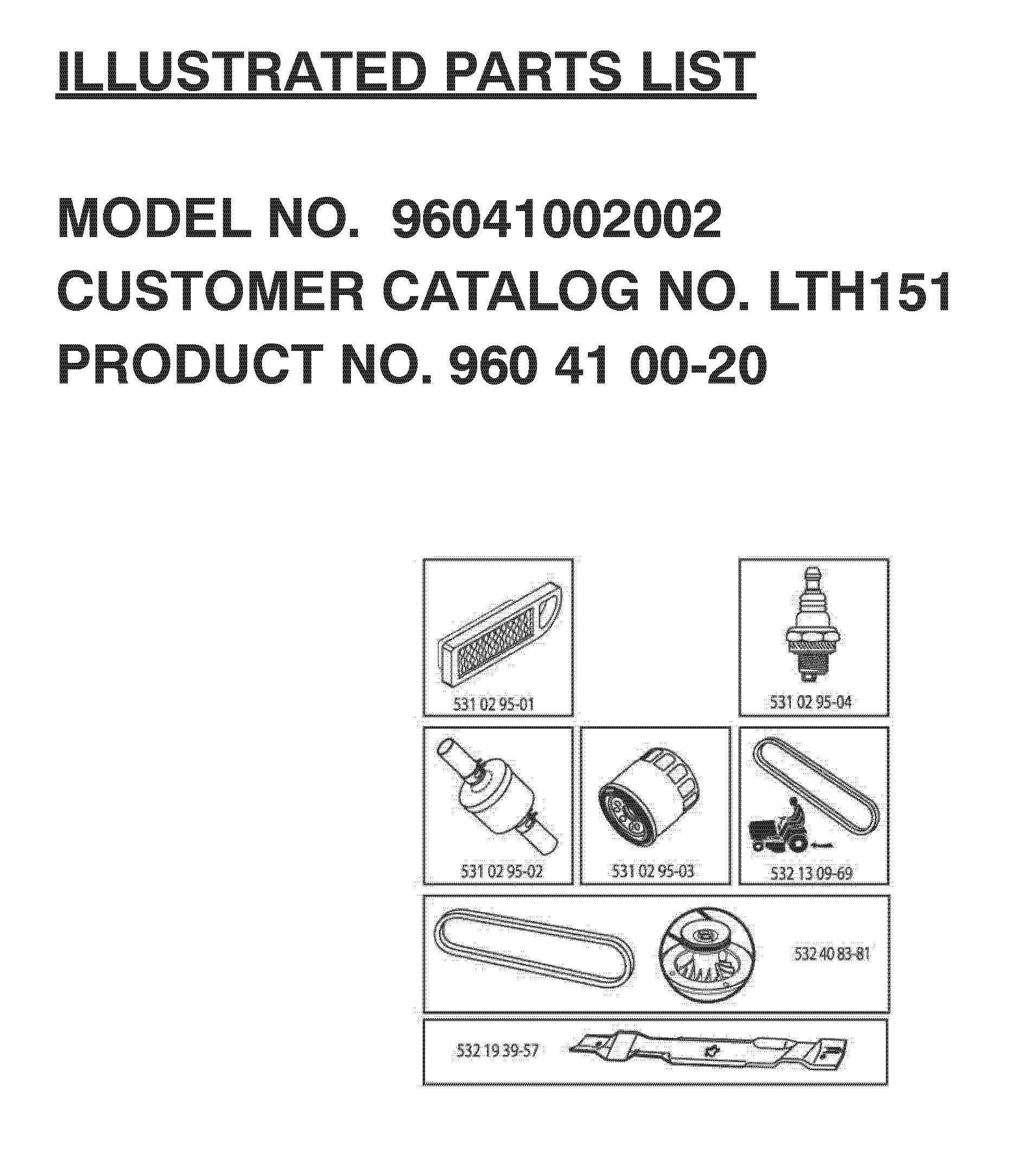 FREQUENTLY USED PARTS