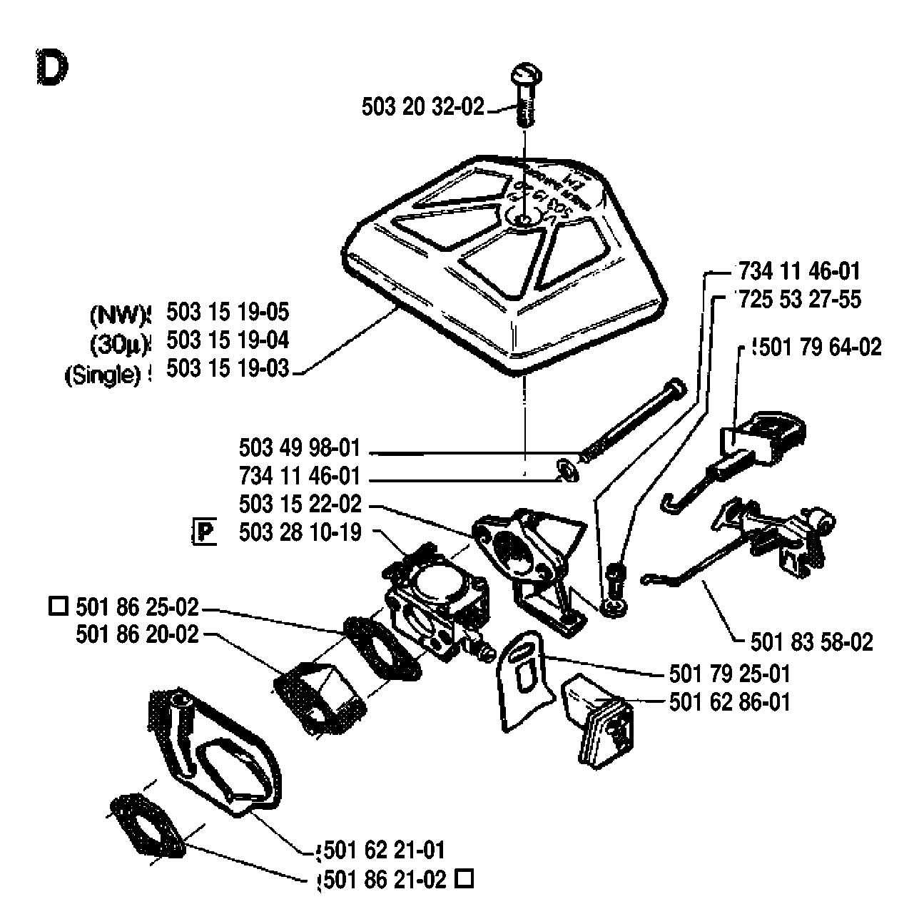 CARBURETOR & AIR FILTER