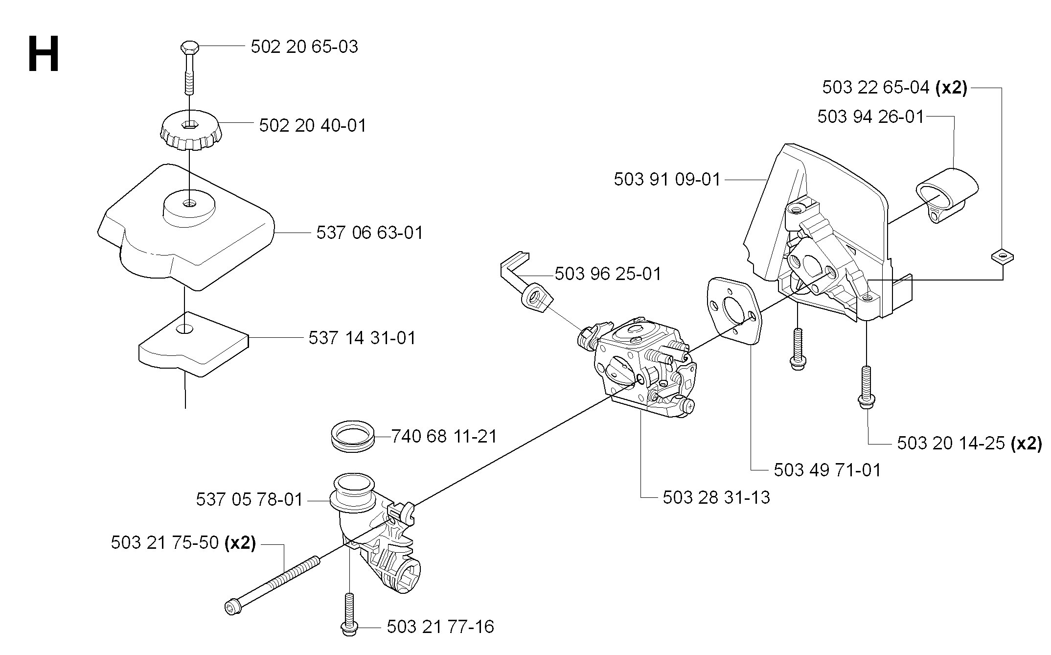 CARBURETOR & AIR FILTER