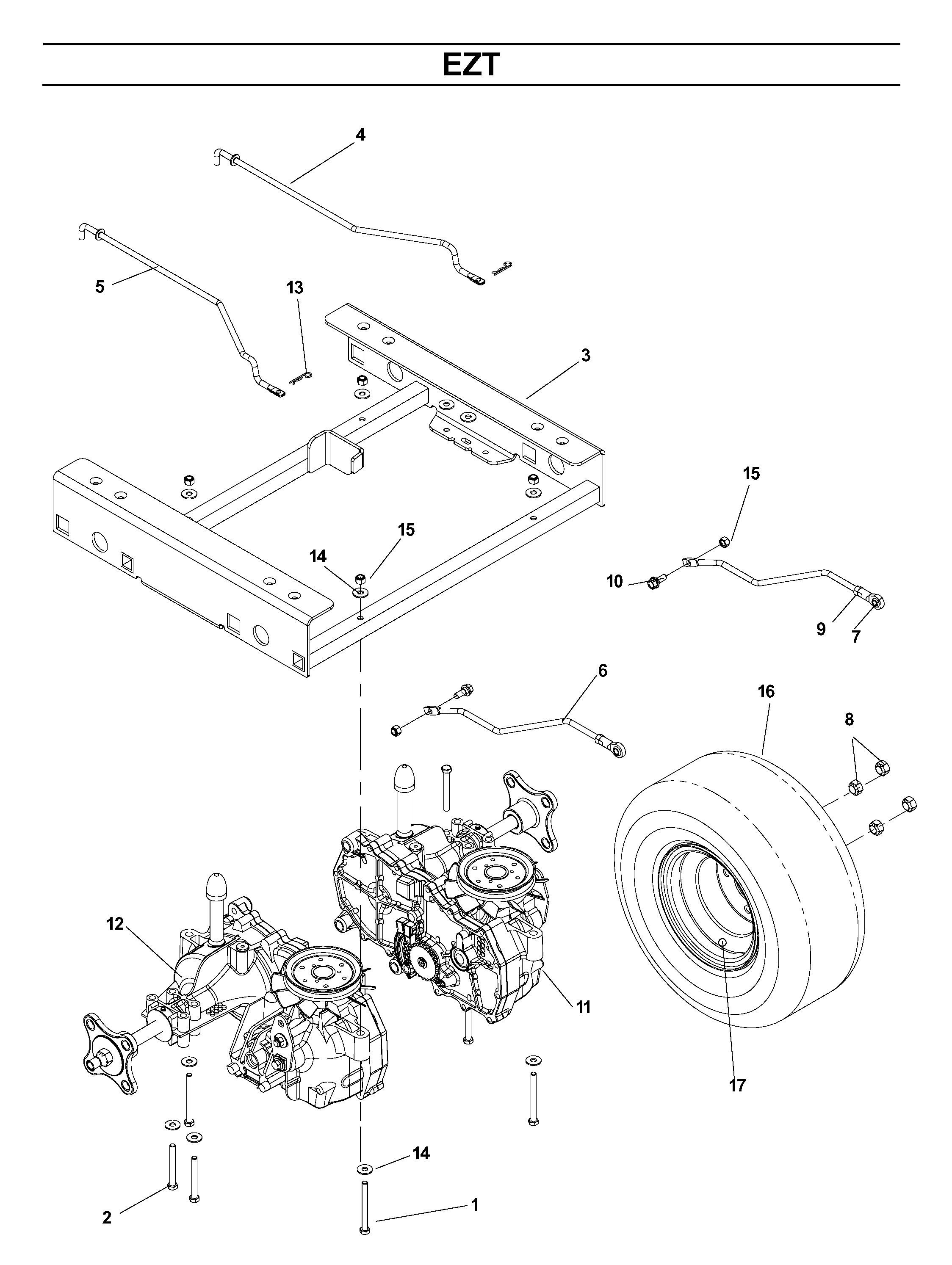 HYDRAULIC PUMP - MOTOR