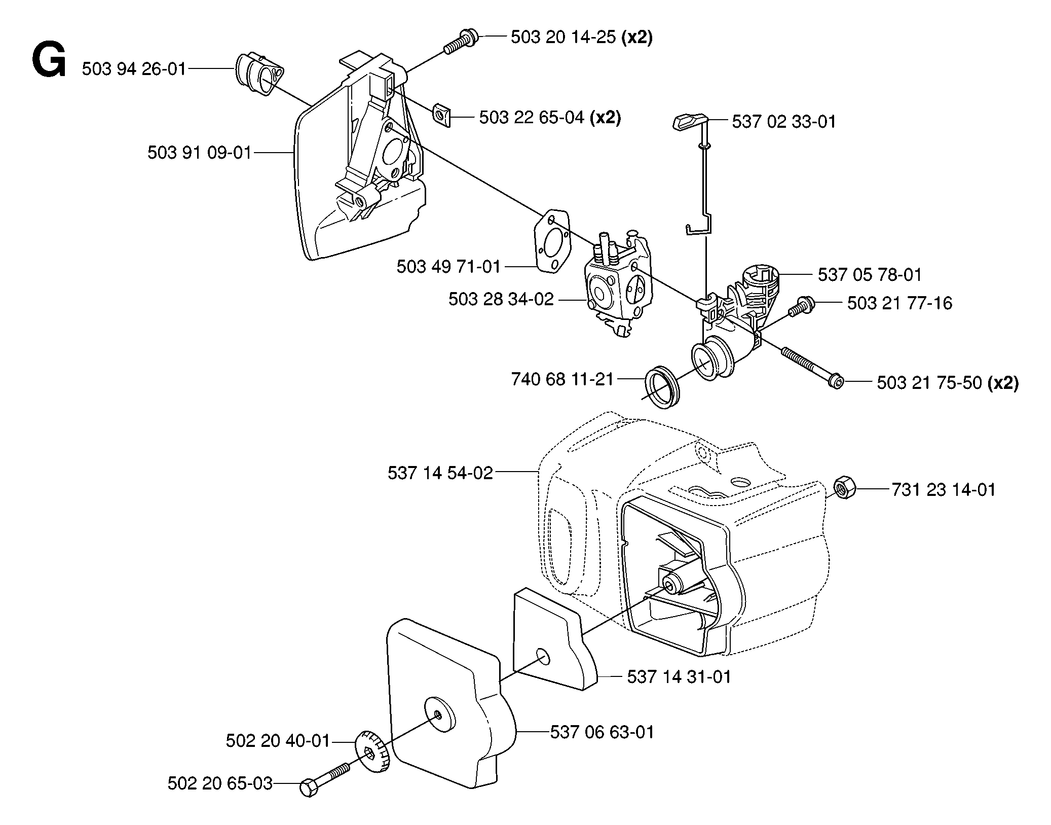 CARBURETOR & AIR FILTER
