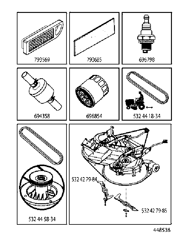 FREQUENTLY USED PARTS