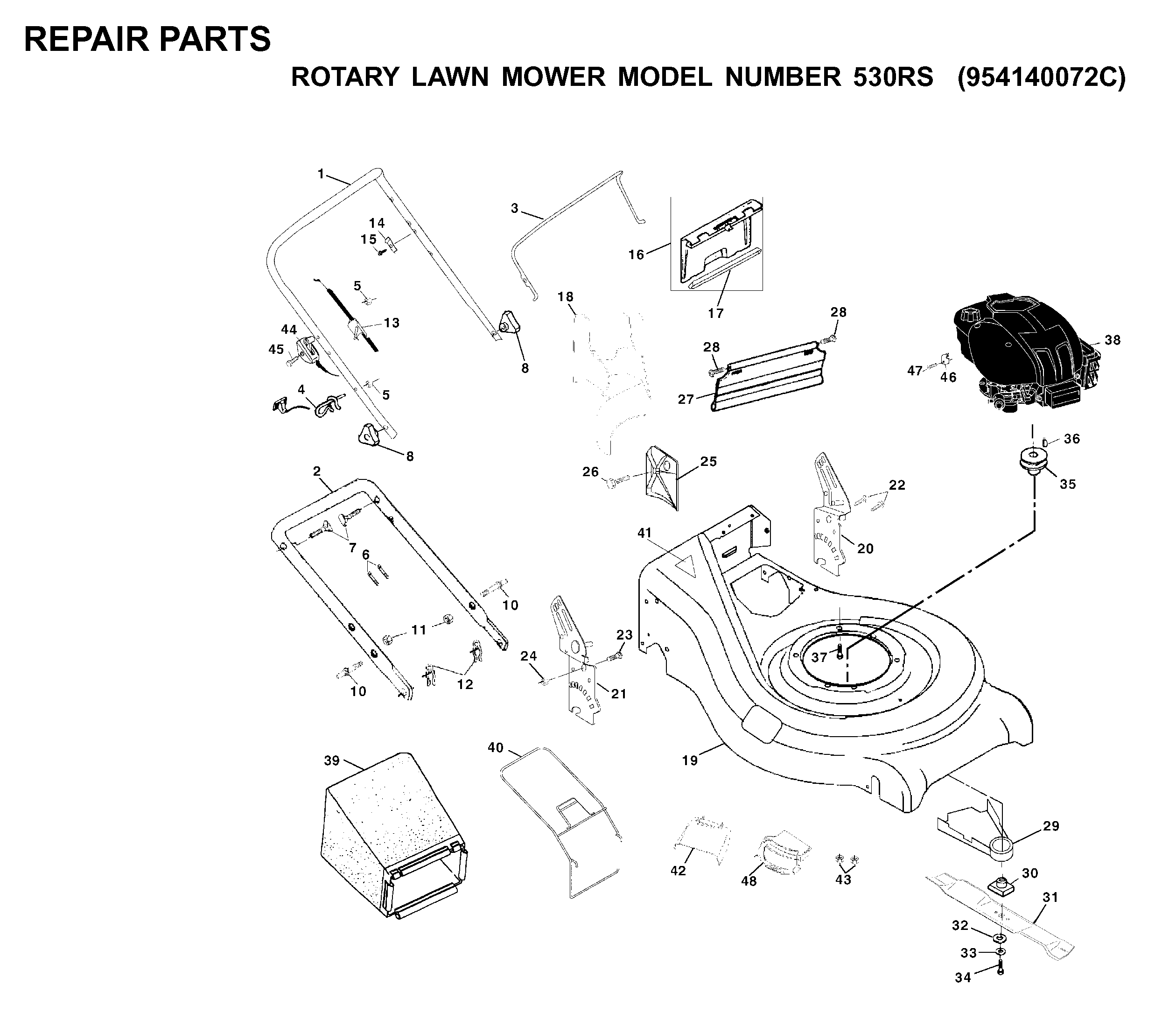 REPAIR PARTS