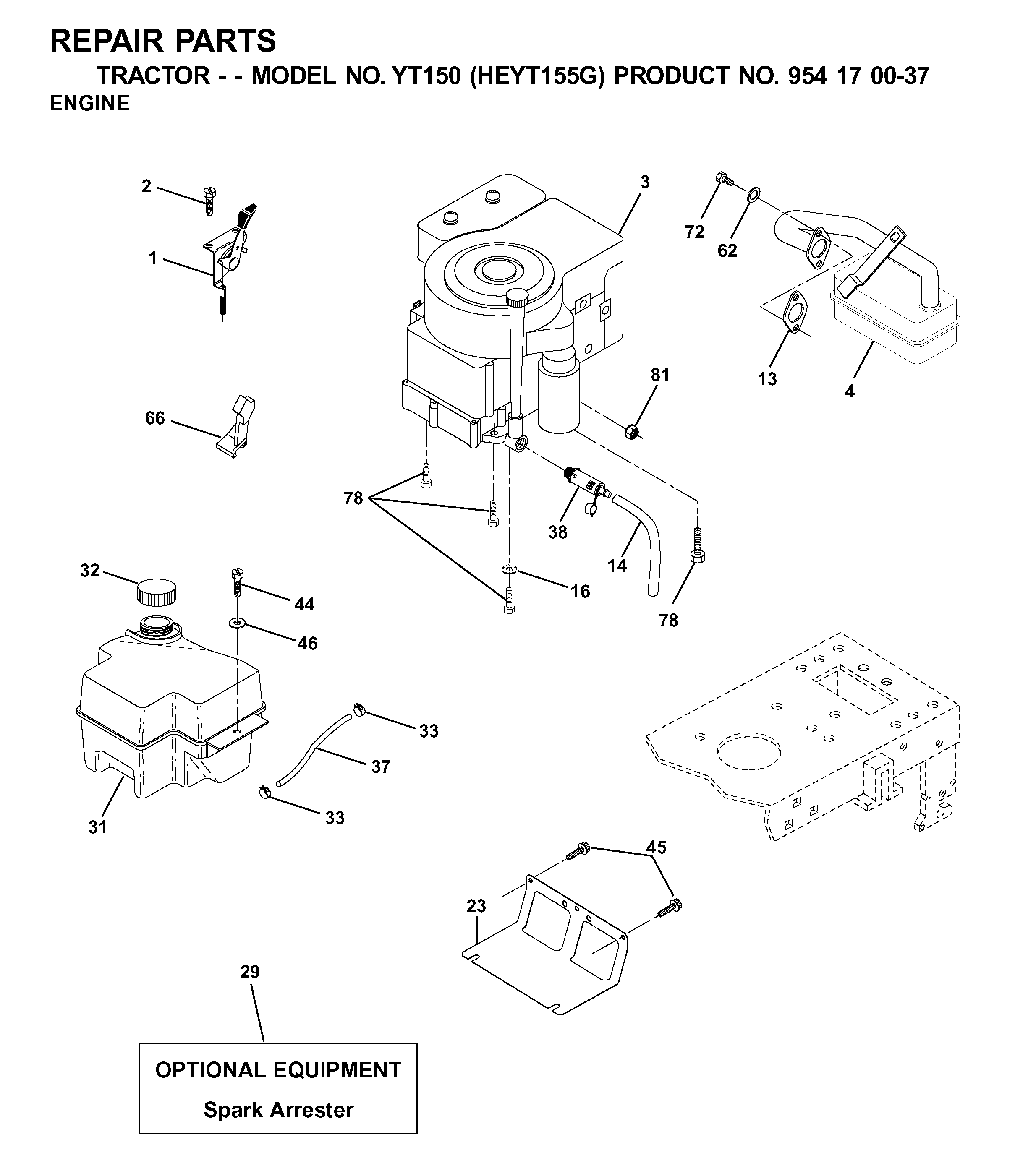 ENGINE & CUTTING EQUIPMENT