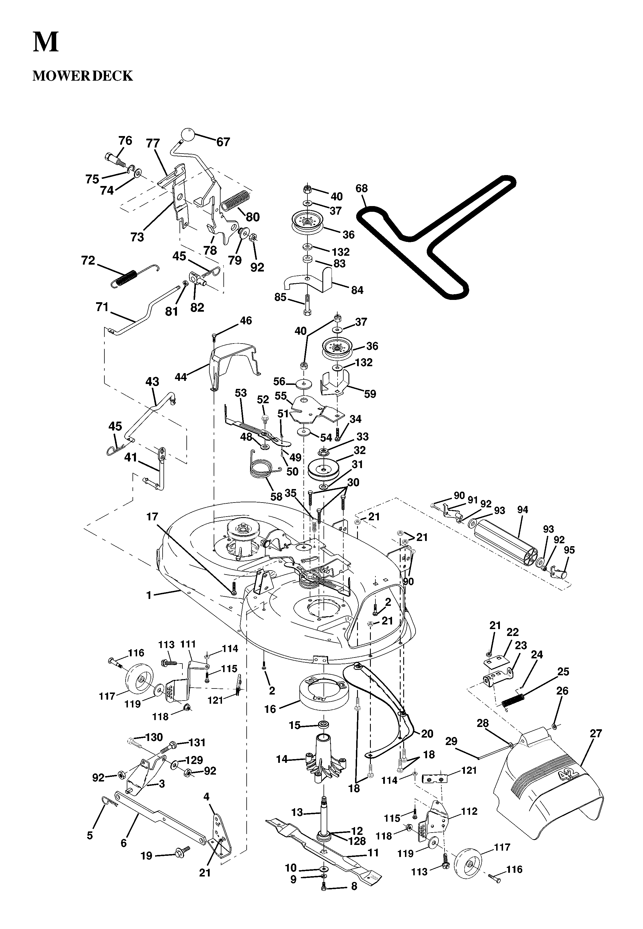 MOWER DECK / CUTTING DECK