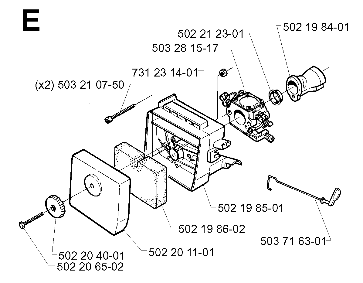 CARBURETOR & AIR FILTER