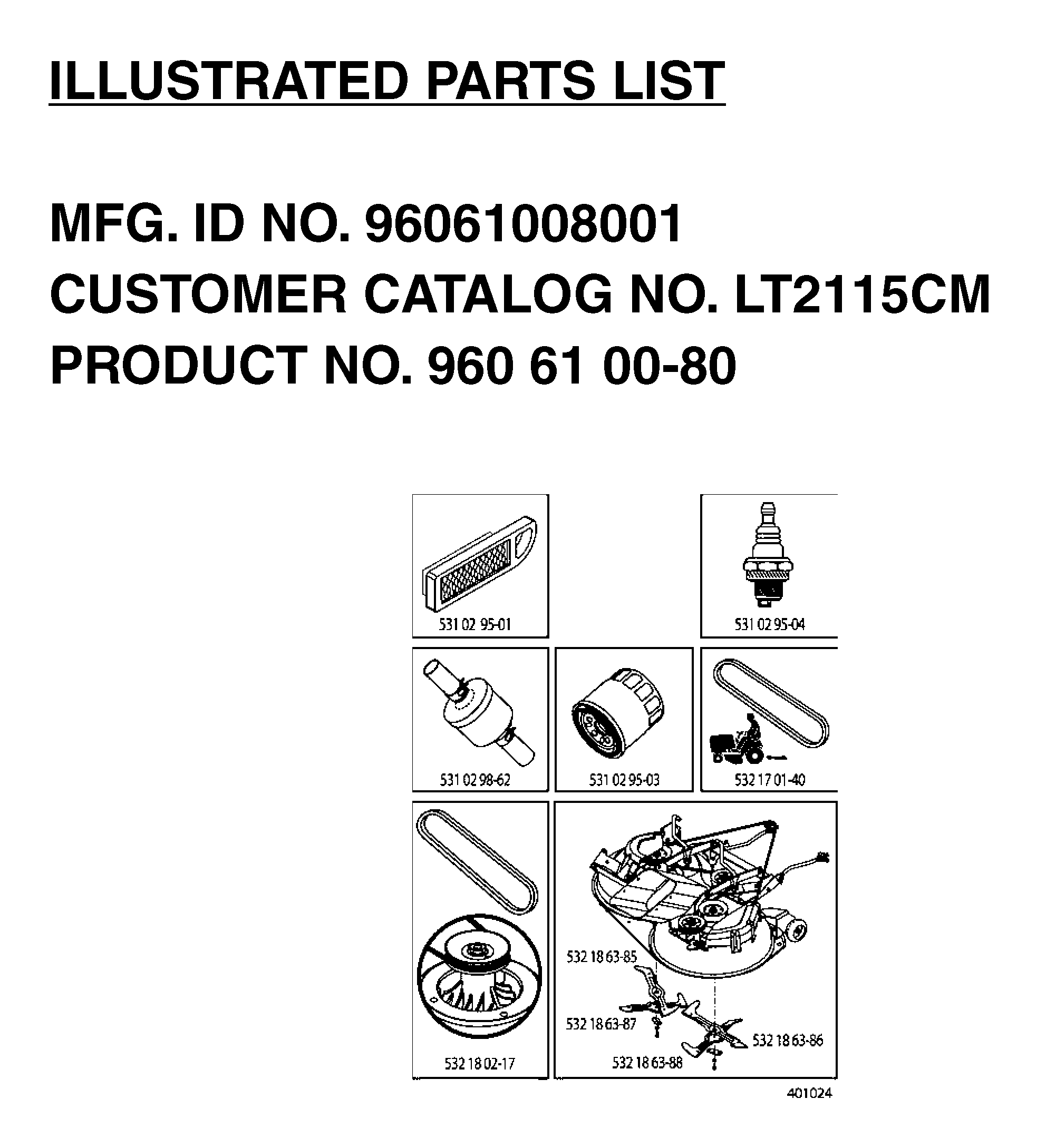 FREQUENTLY USED PARTS