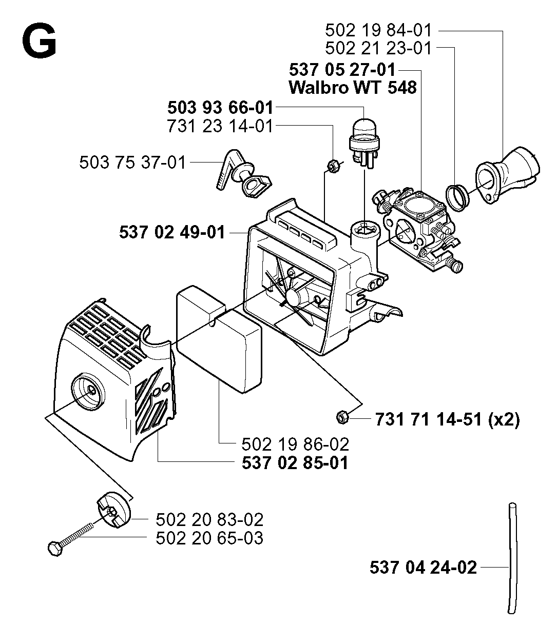 CARBURETOR & AIR FILTER