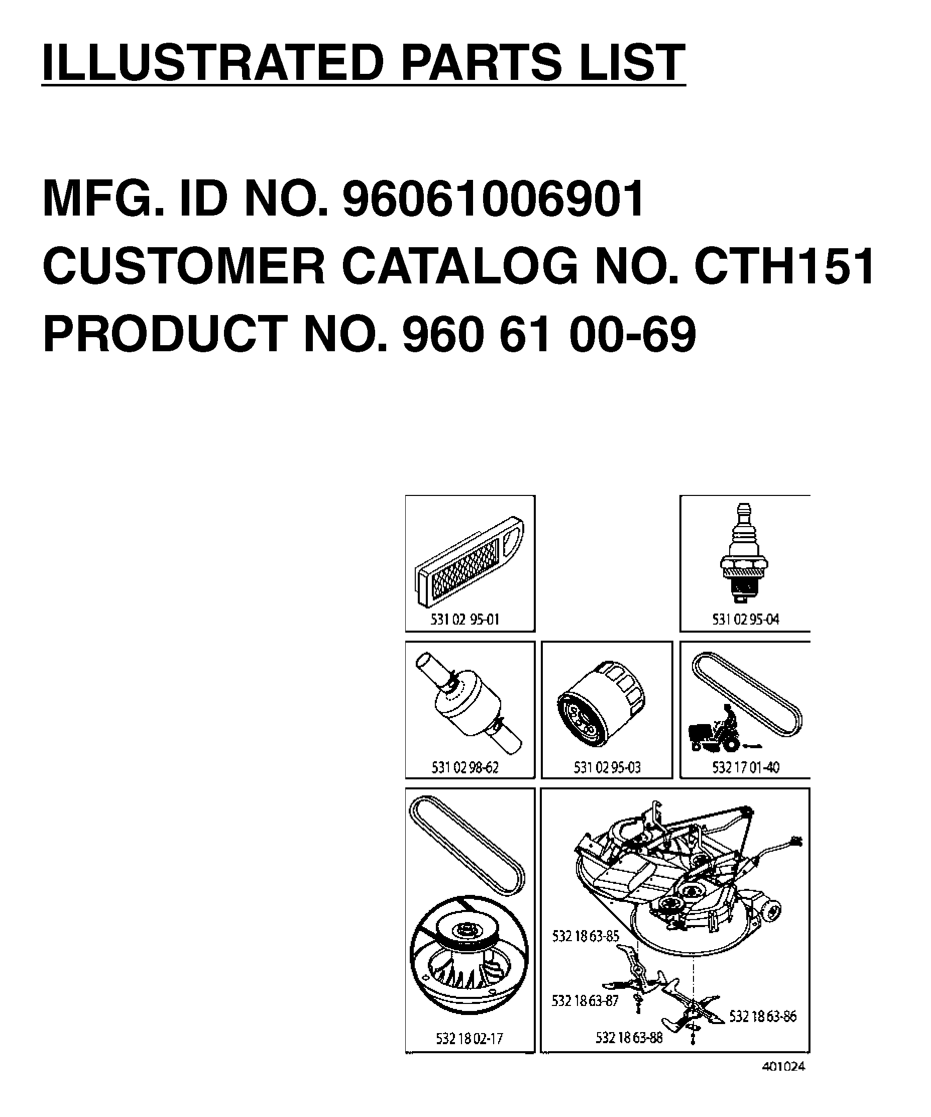FREQUENTLY USED PARTS