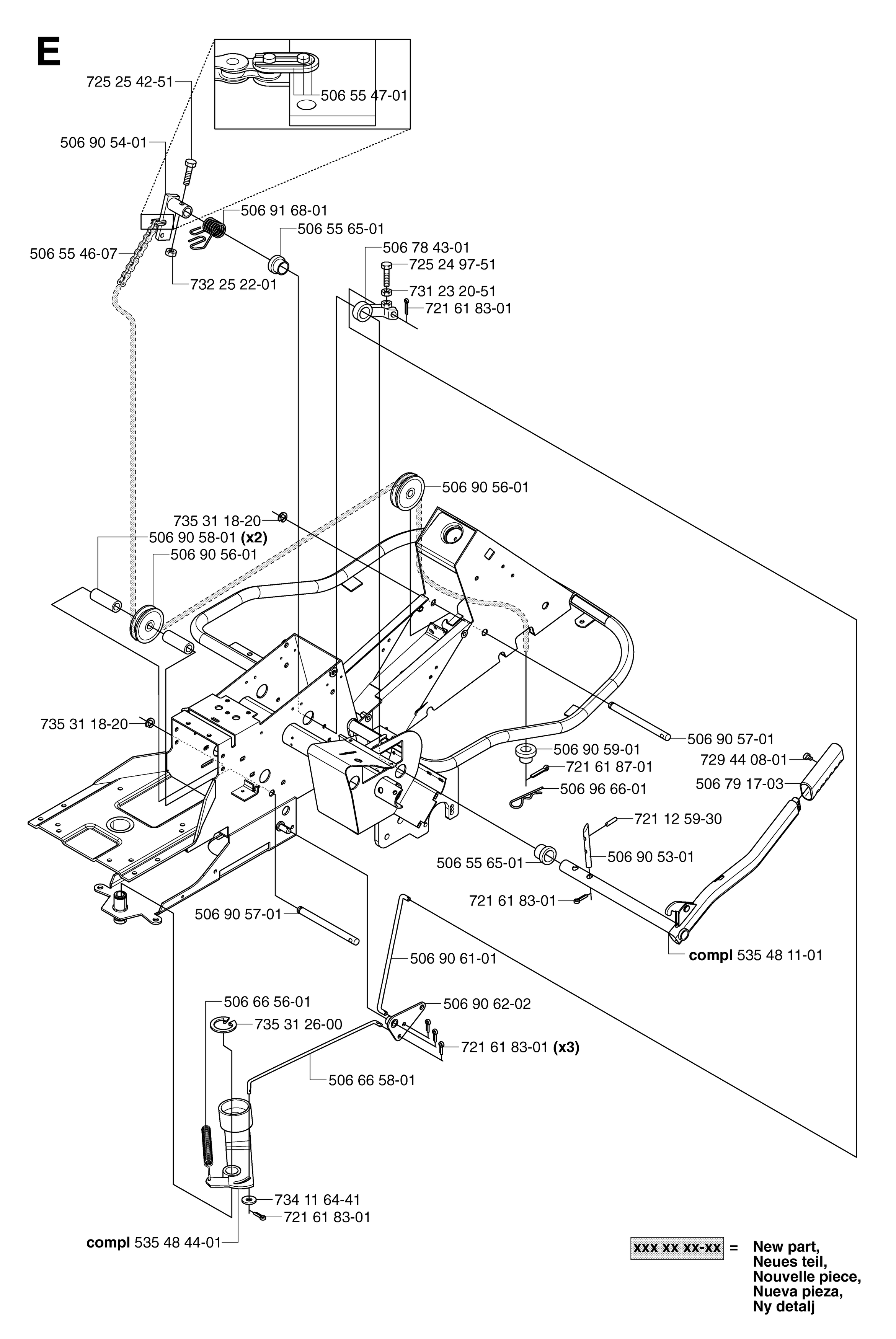 MOWER LIFT / DECK LIFT