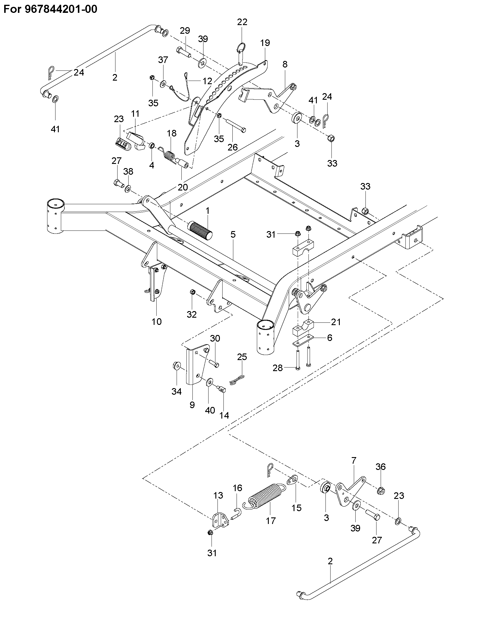 MOWER LIFT / DECK LIFT