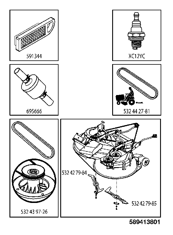 FREQUENTLY USED PARTS