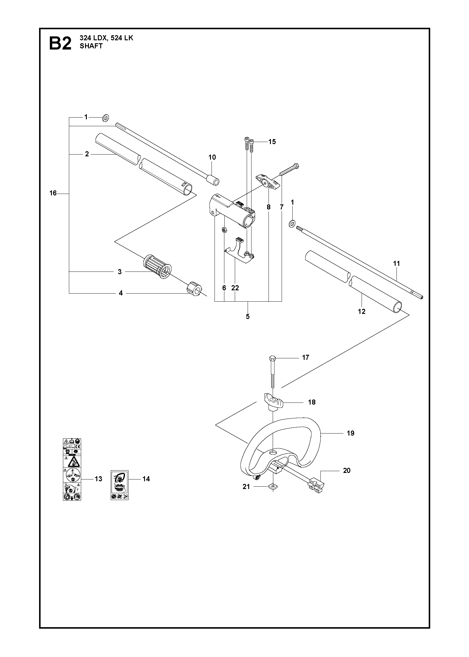 SHAFT & HANDLE