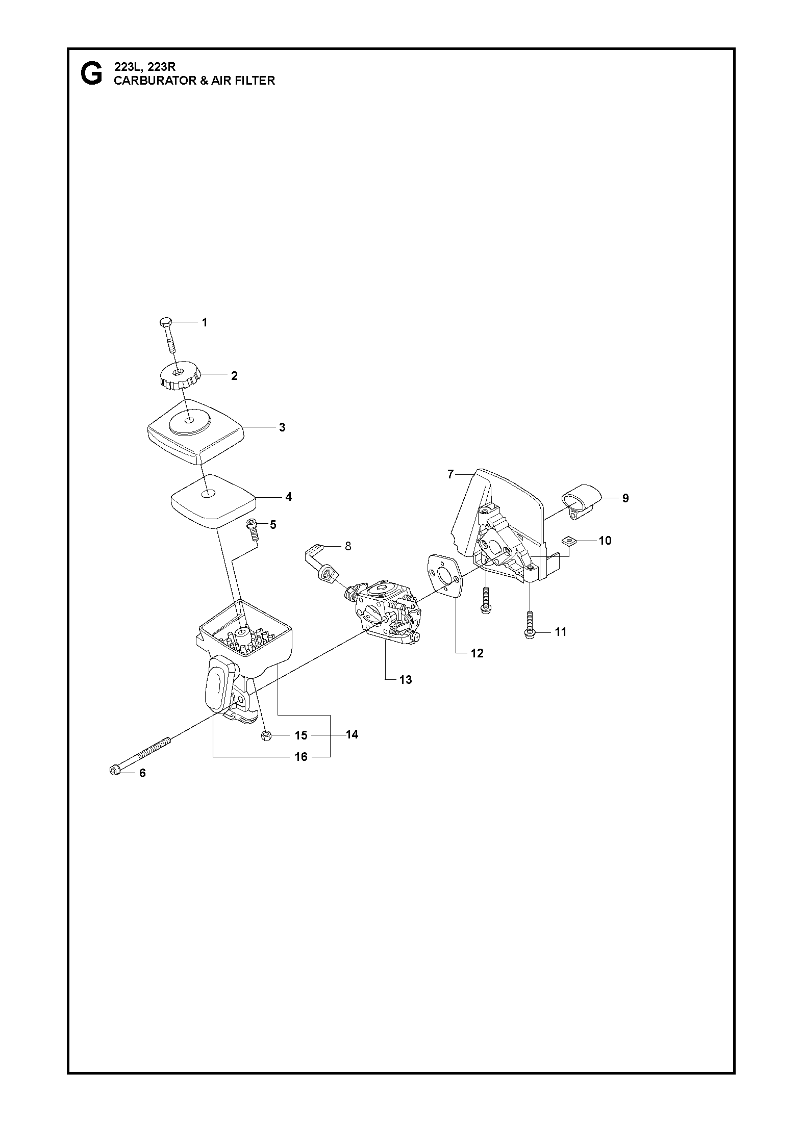 CARBURETOR & AIR FILTER