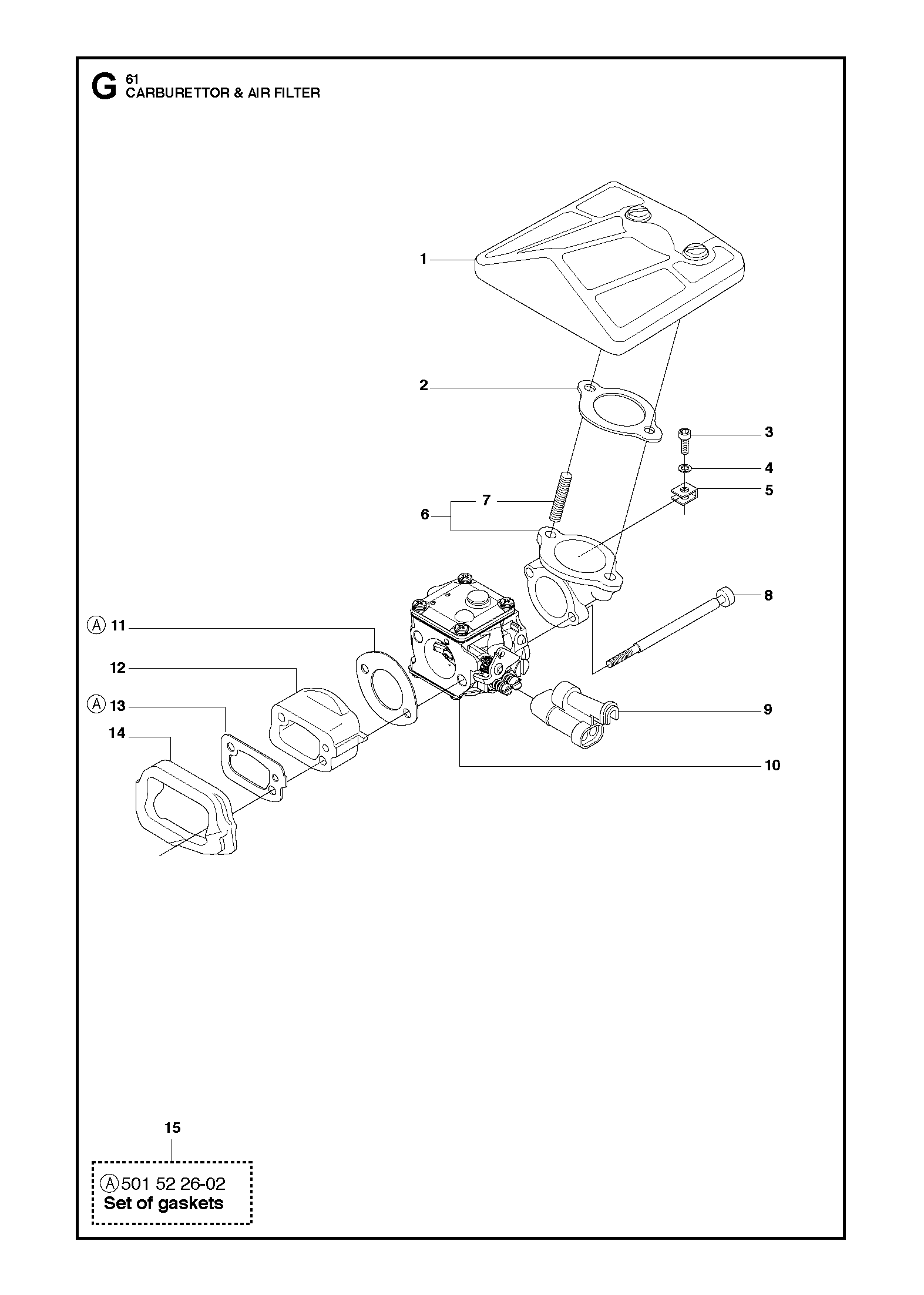 CARBURETOR & AIR FILTER