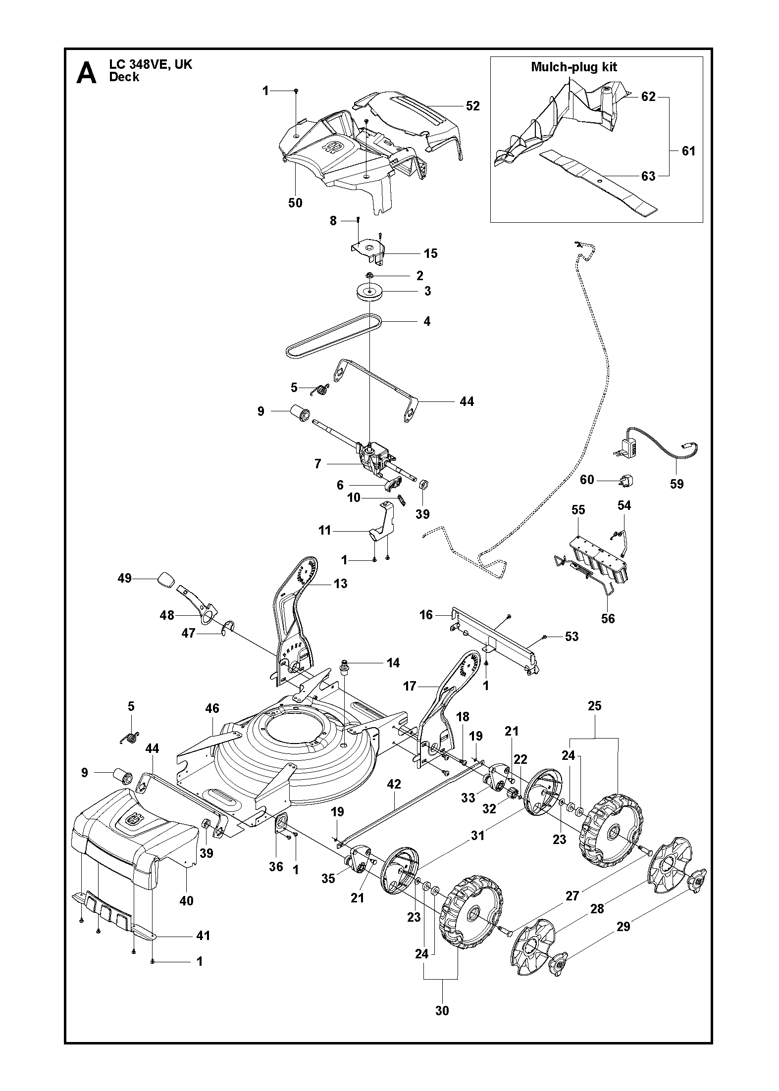 MOWER DECK / CUTTING DECK
