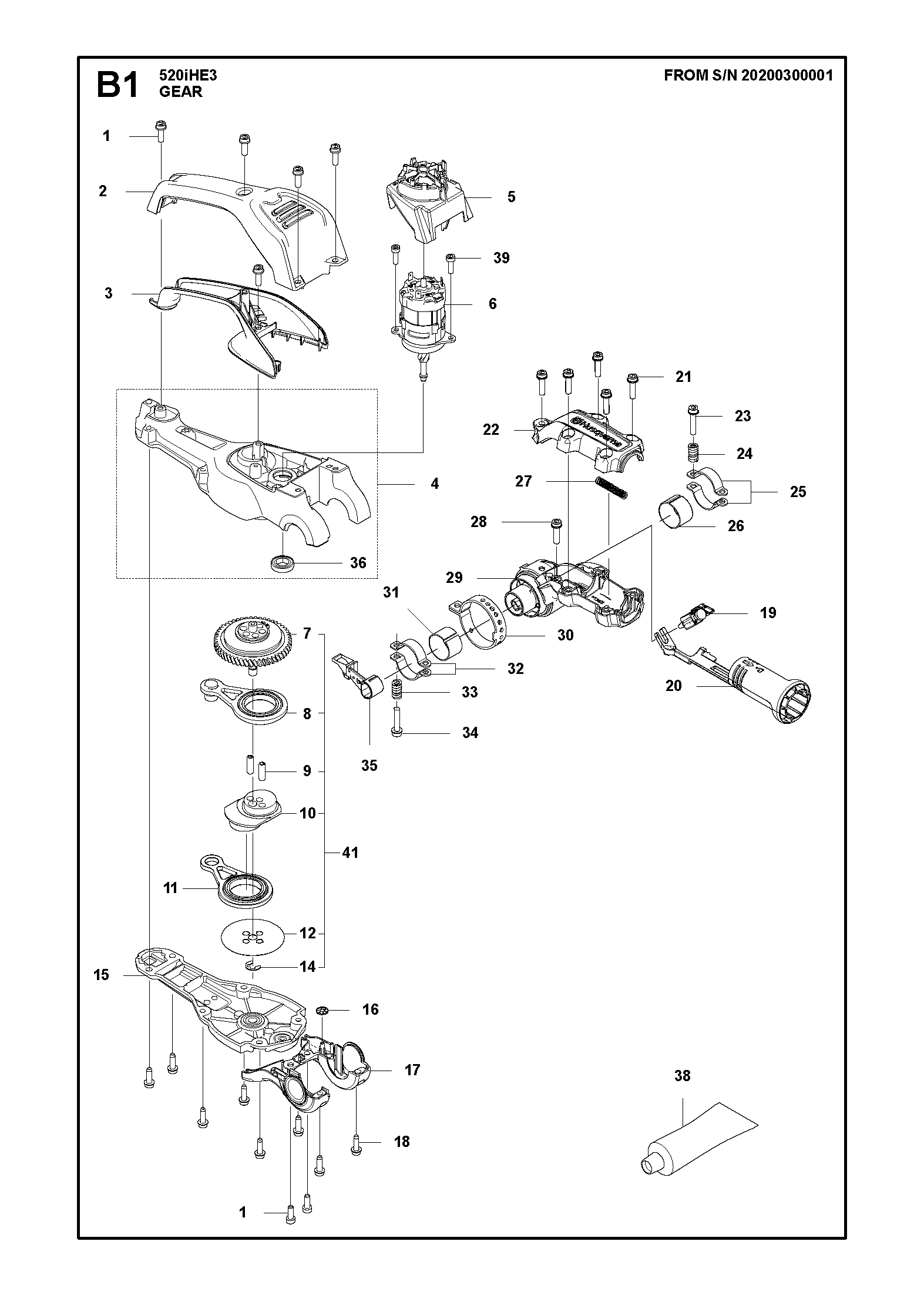 GEAR HOUSING