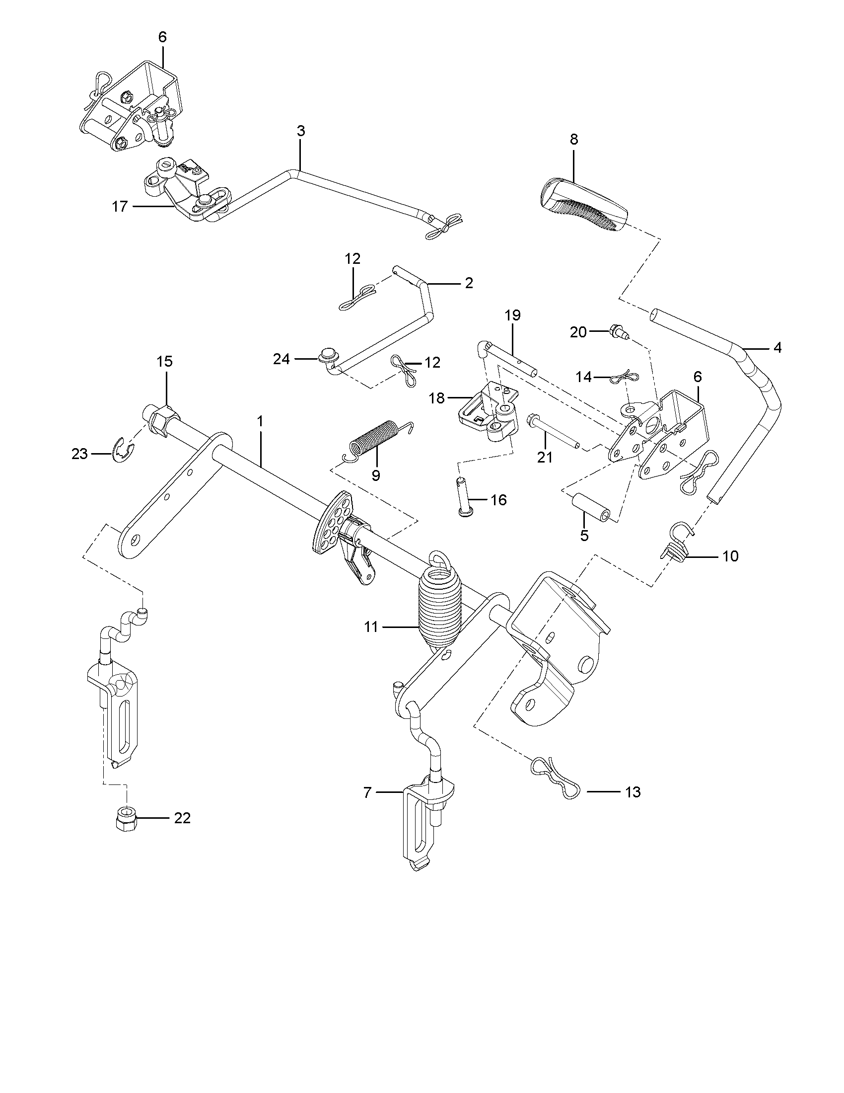 MOWER LIFT / DECK LIFT