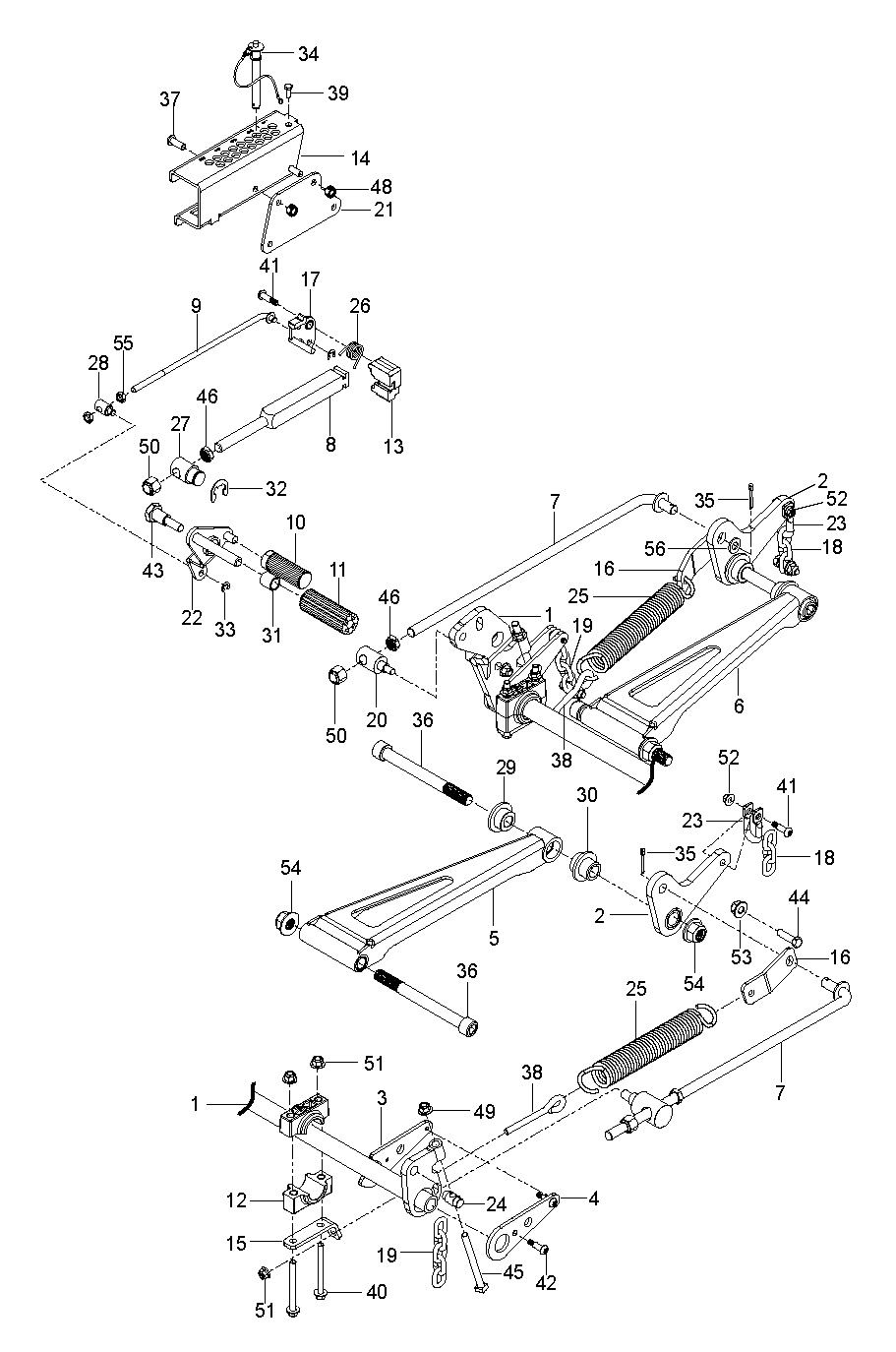MOWER LIFT / DECK LIFT
