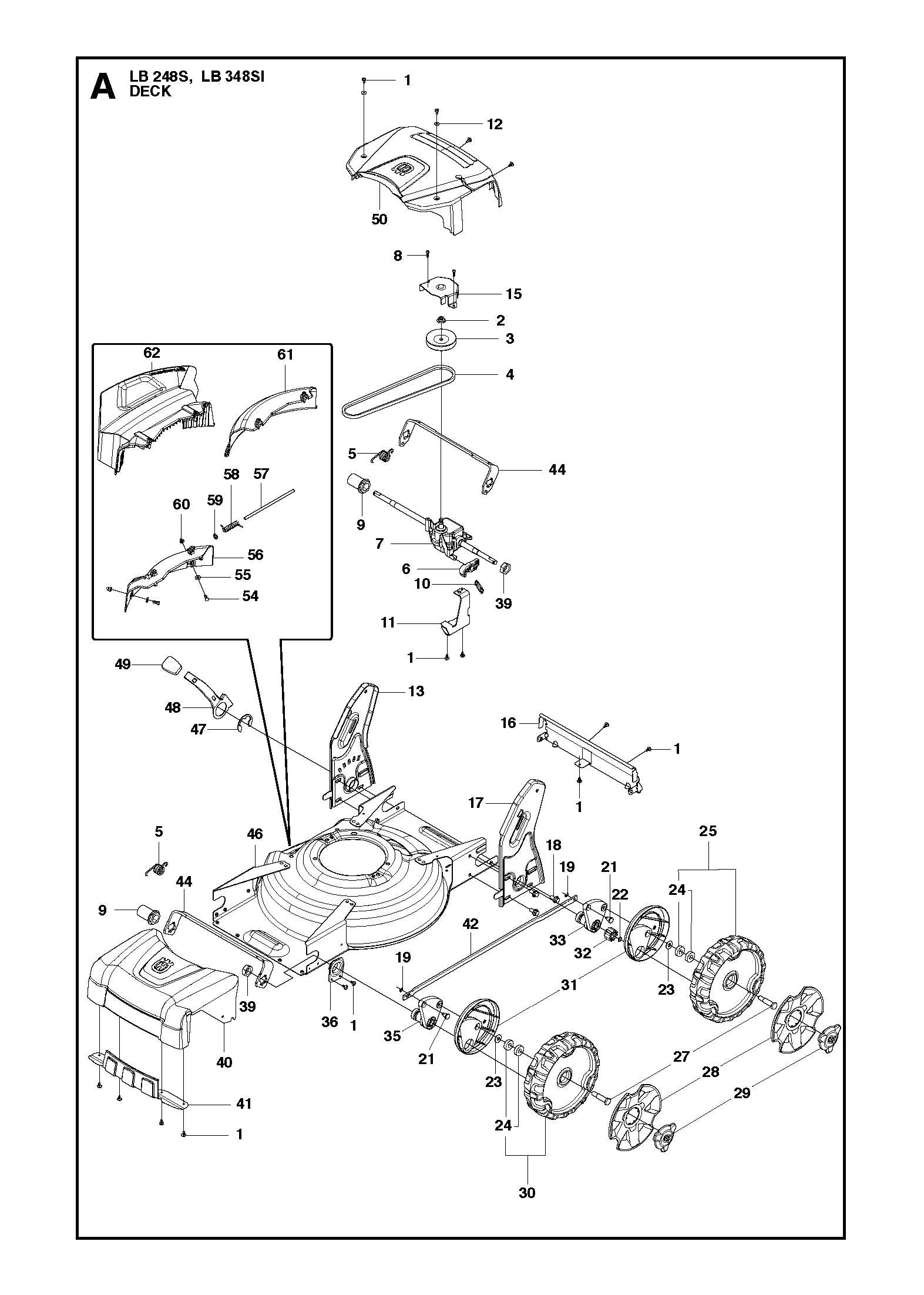 MOWER DECK / CUTTING DECK
