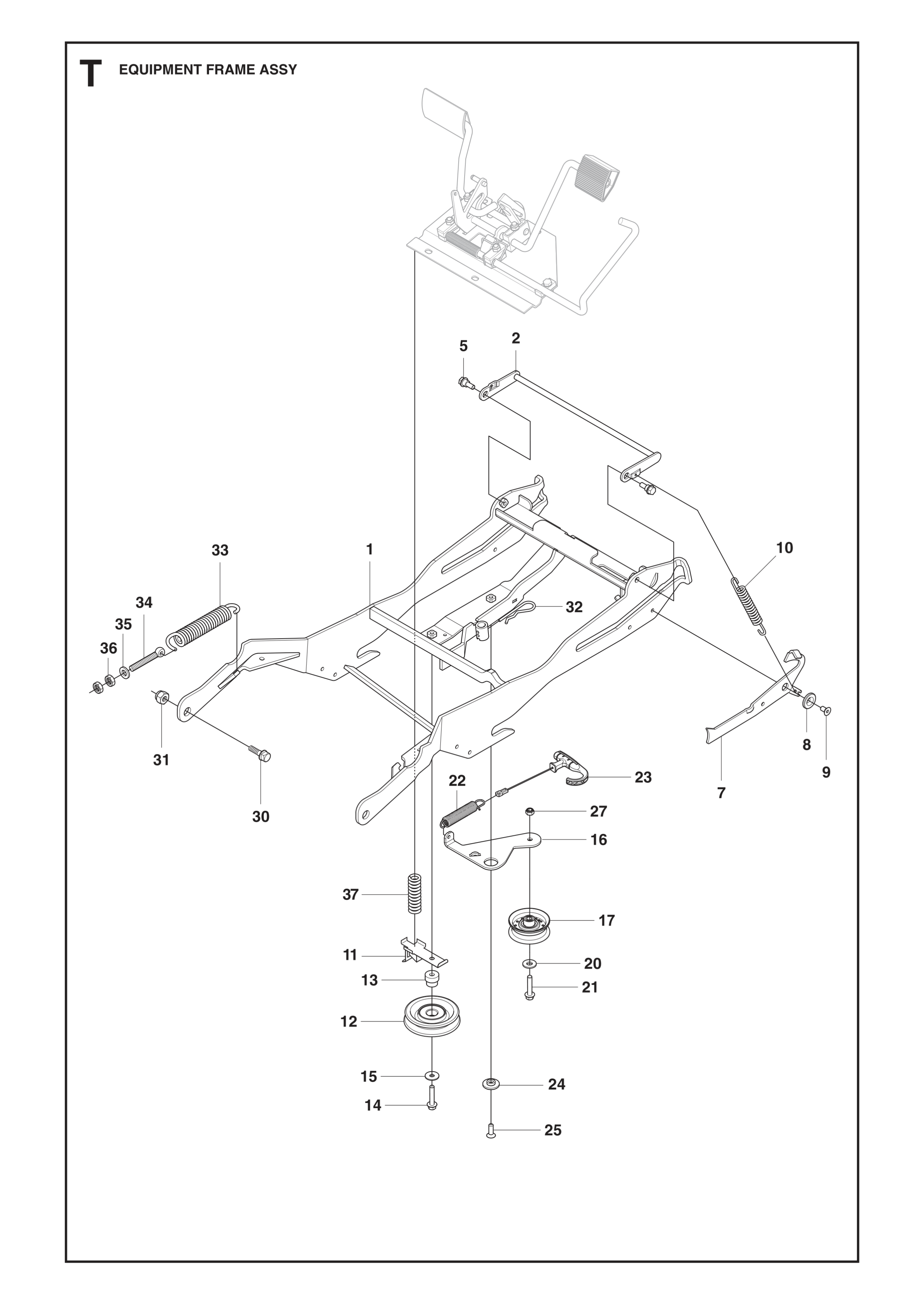 MOWER LIFT / DECK LIFT