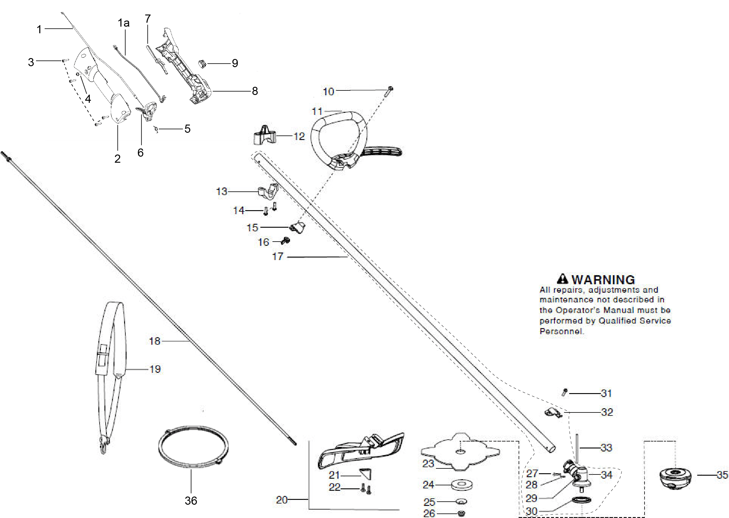 SHAFT & HANDLE