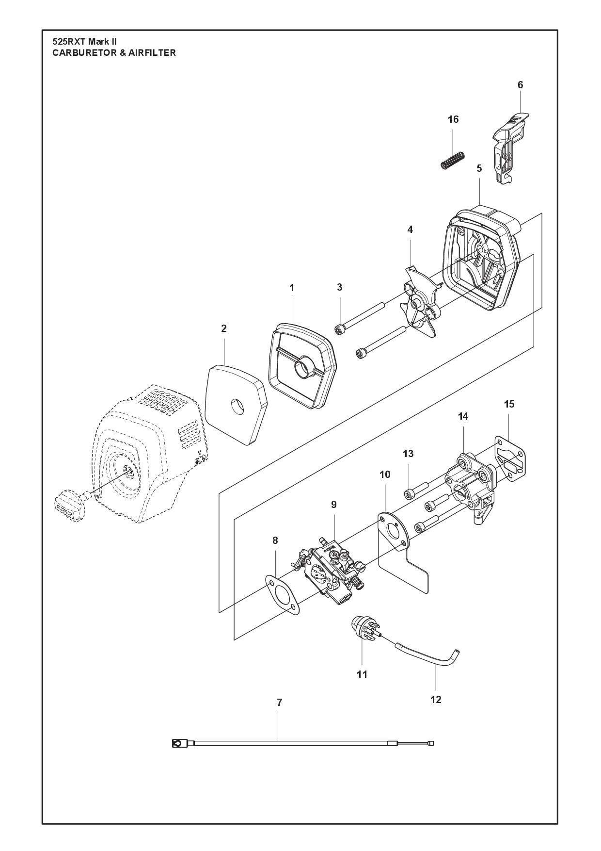 CARBURETOR & AIR FILTER