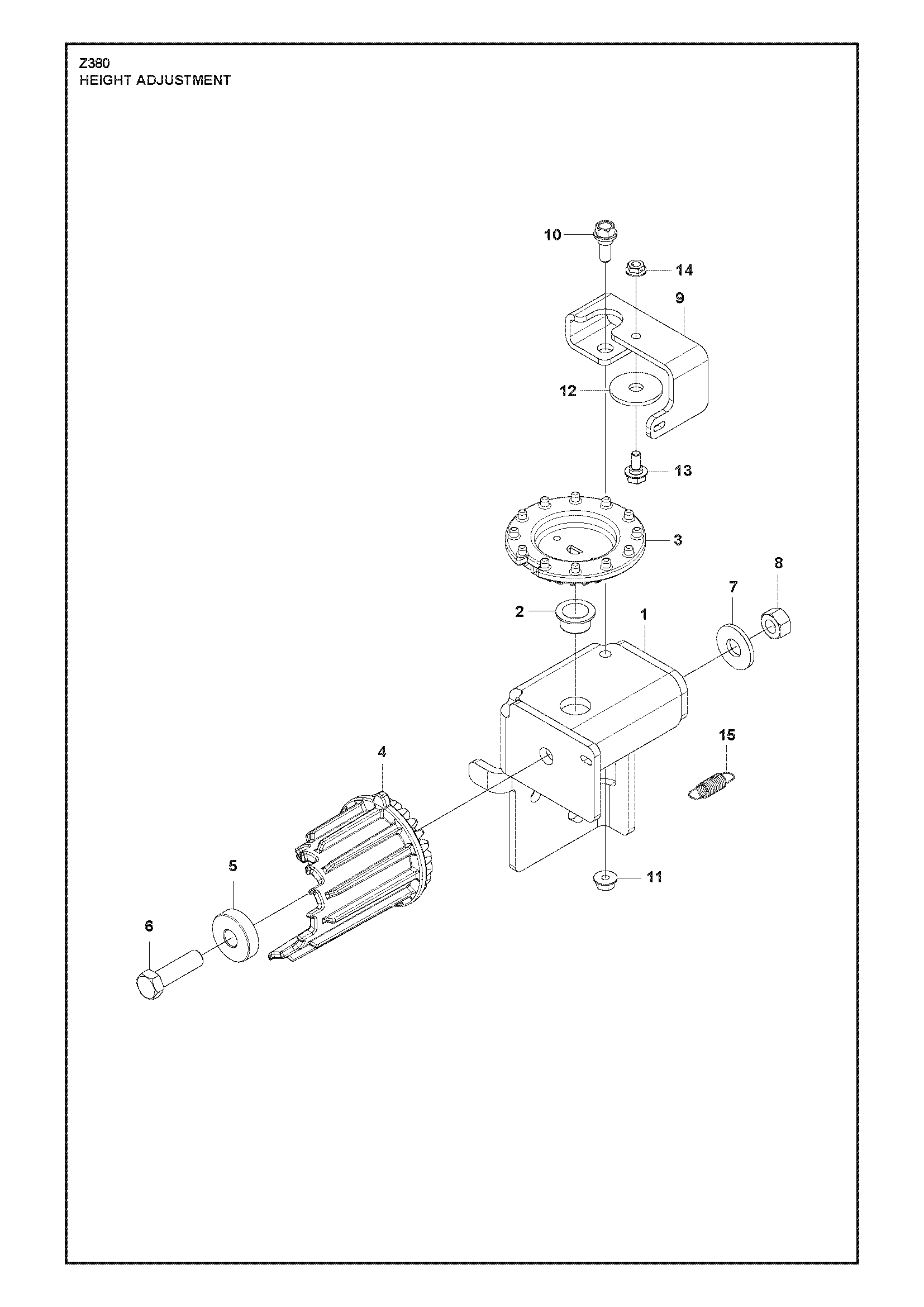 MOWER LIFT / DECK LIFT