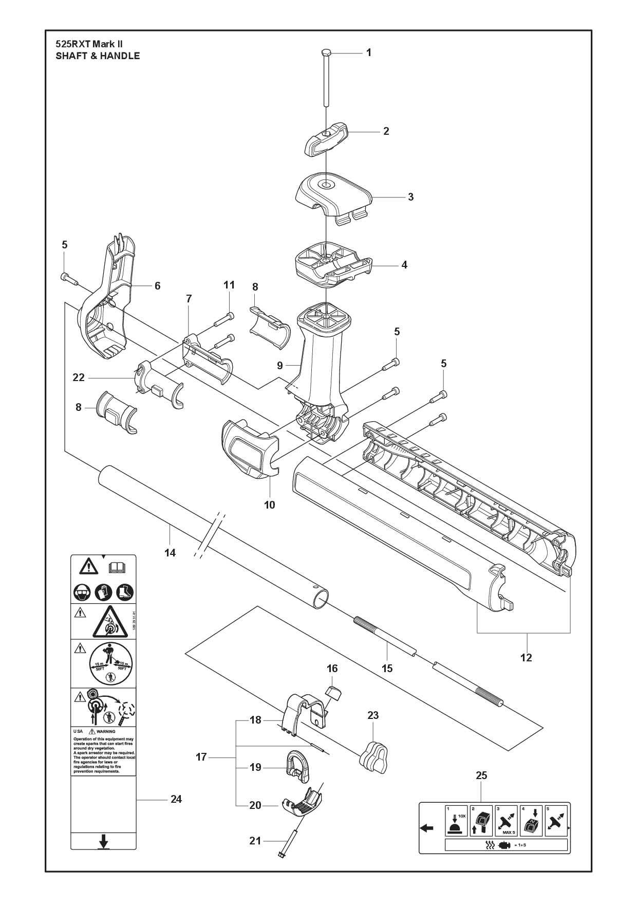 SHAFT & HANDLE