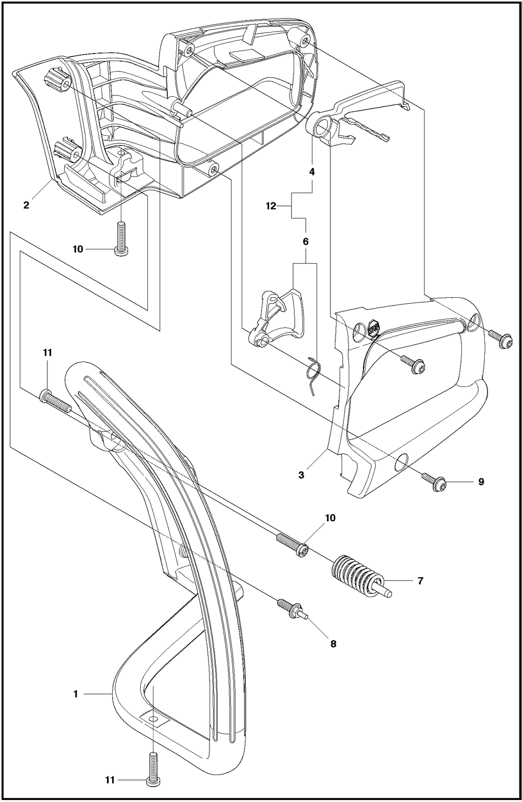 HANDLE AND CONTROLS