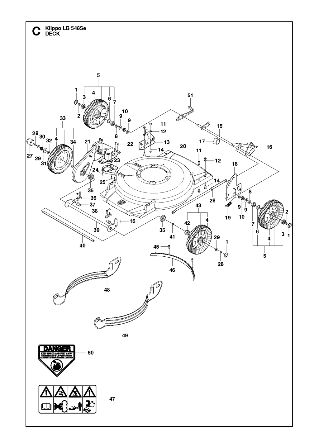 MOWER DECK / CUTTING DECK
