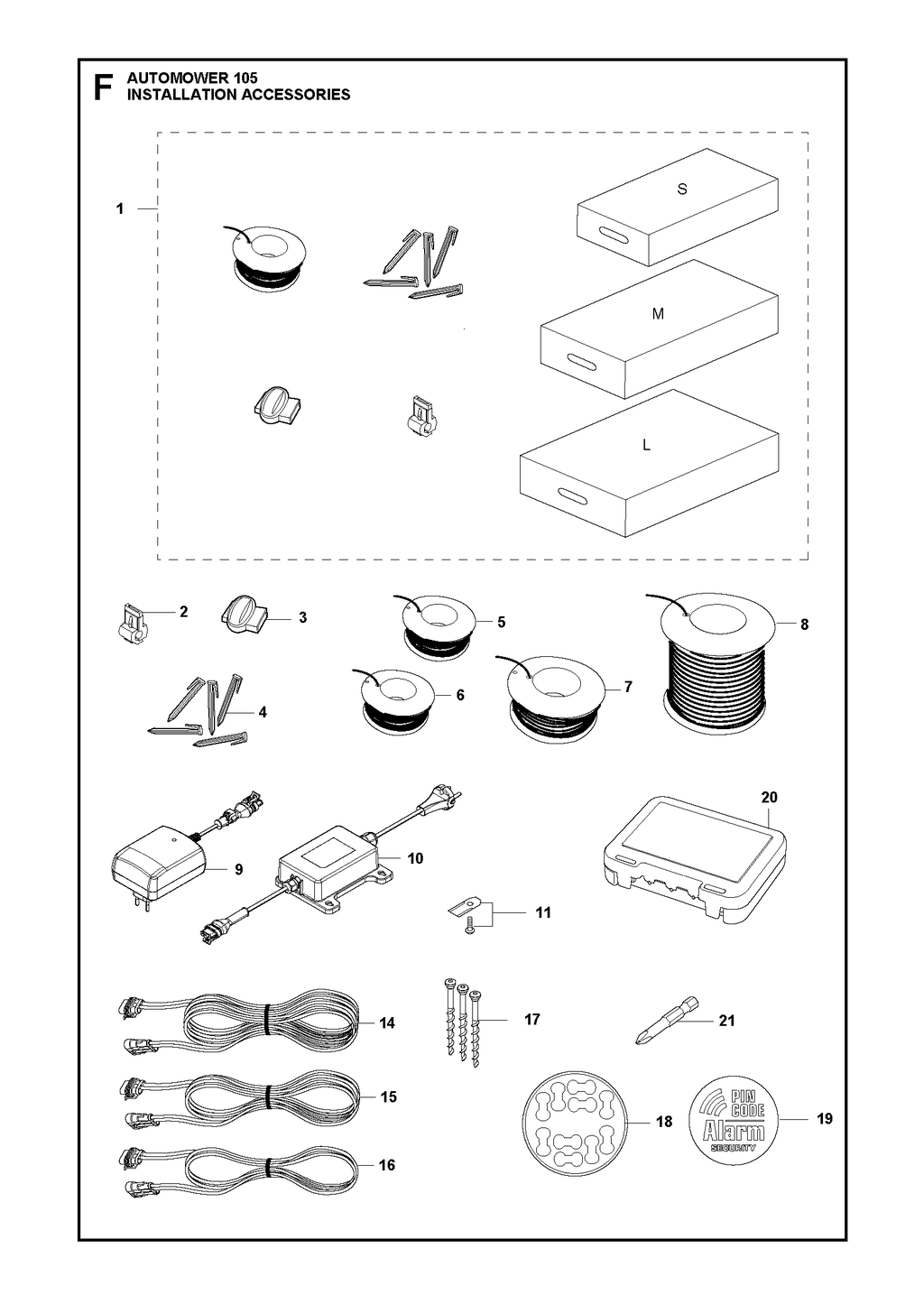 INSTALLATION ACCESSORIES