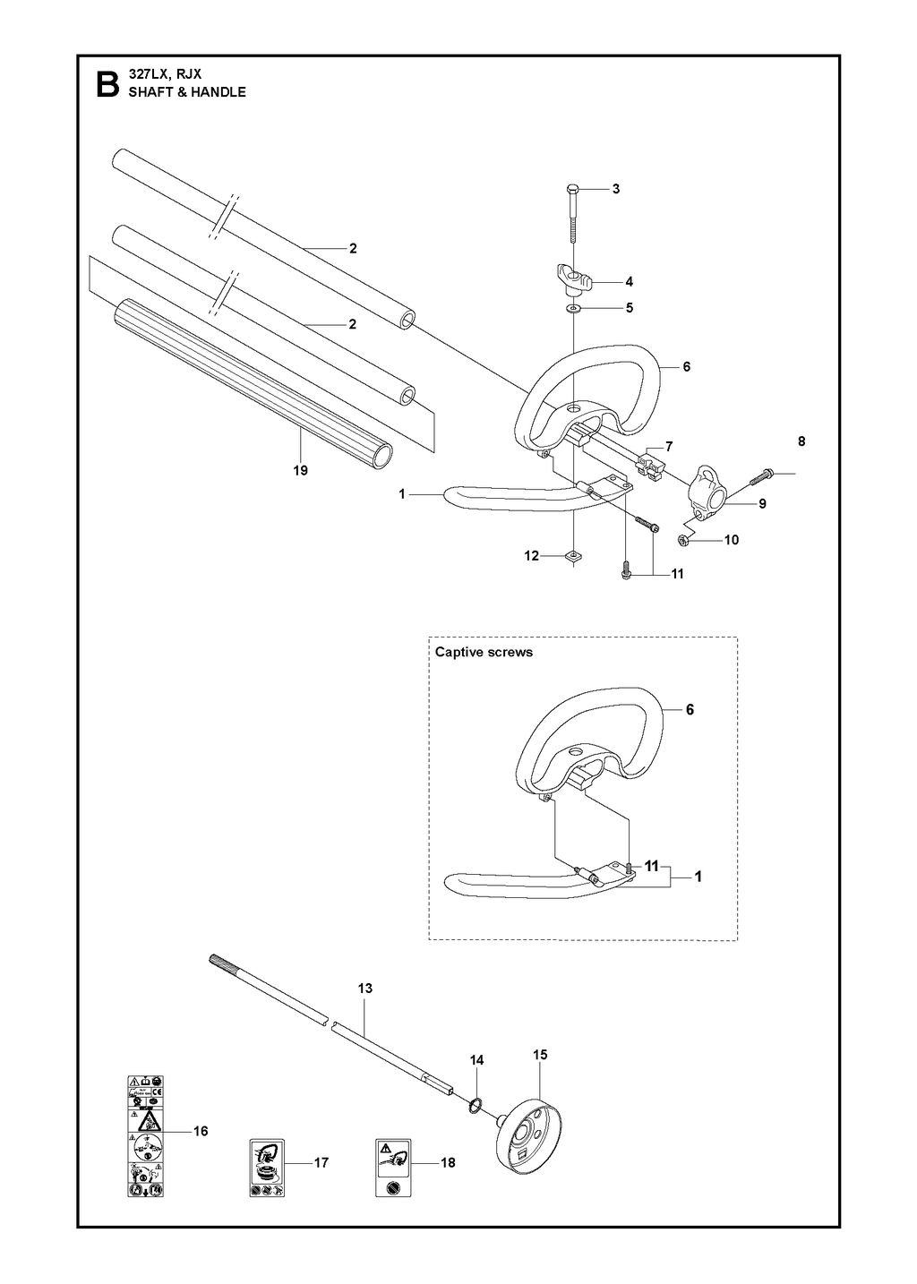SHAFT AND HANDLE