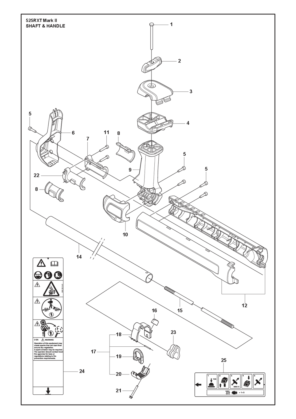 SHAFT AND HANDLE