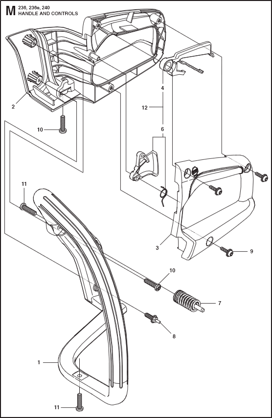 HANDLE AND CONTROLS
