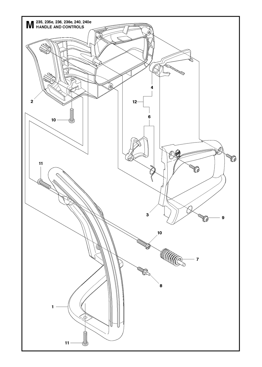 HANDLE AND CONTROLS