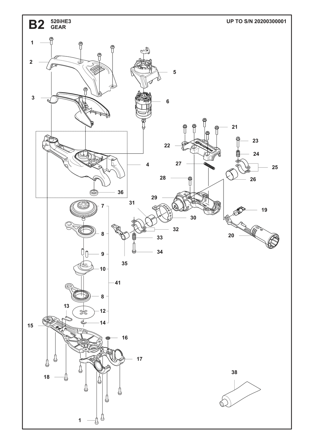 GEAR HOUSING