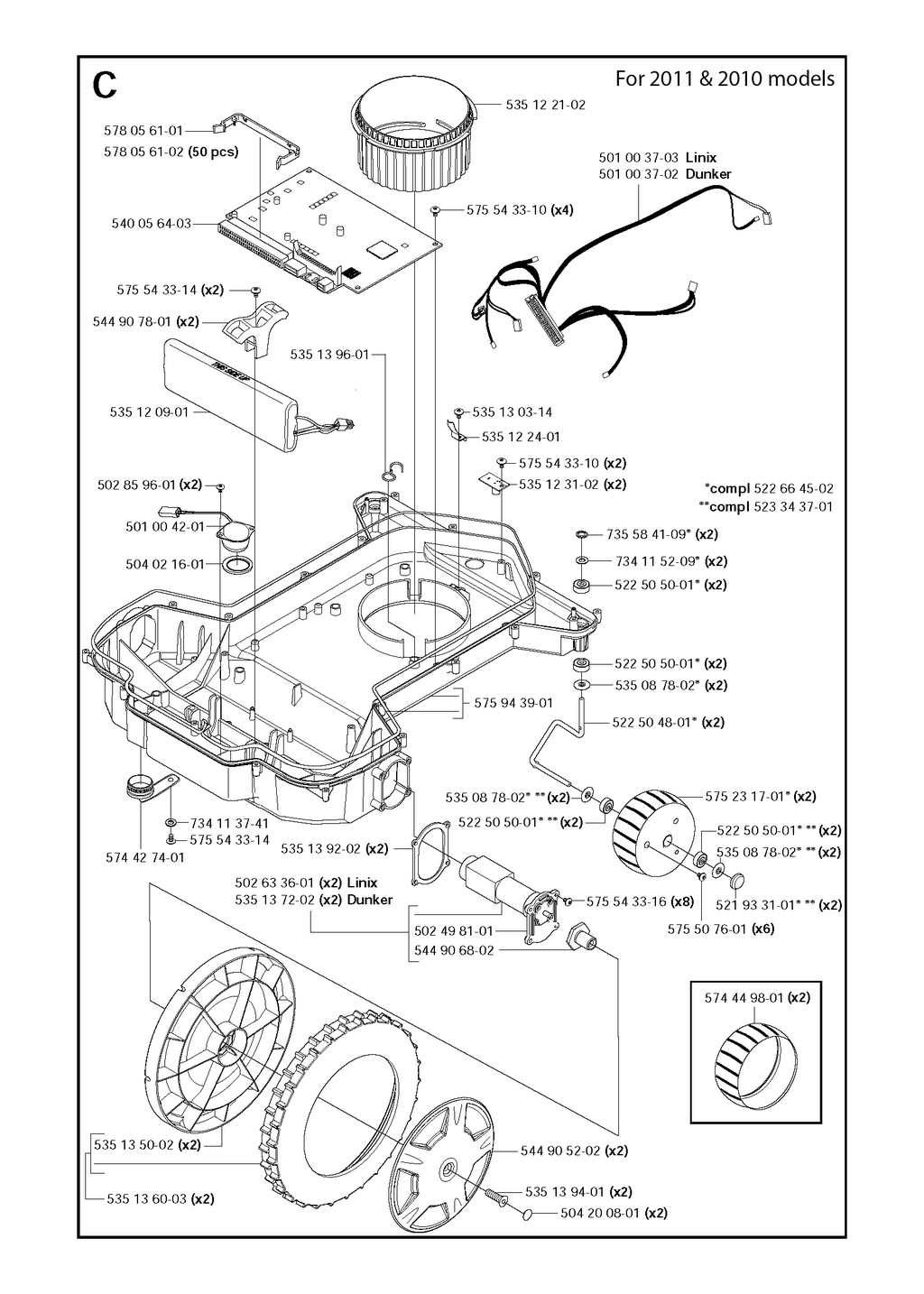 CHASSIS LOWER 2010-2011