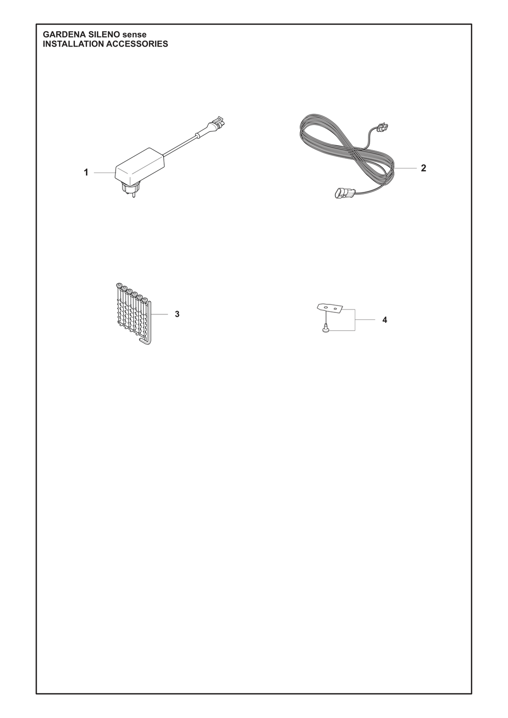 INSTALLATION ACCESSORIES