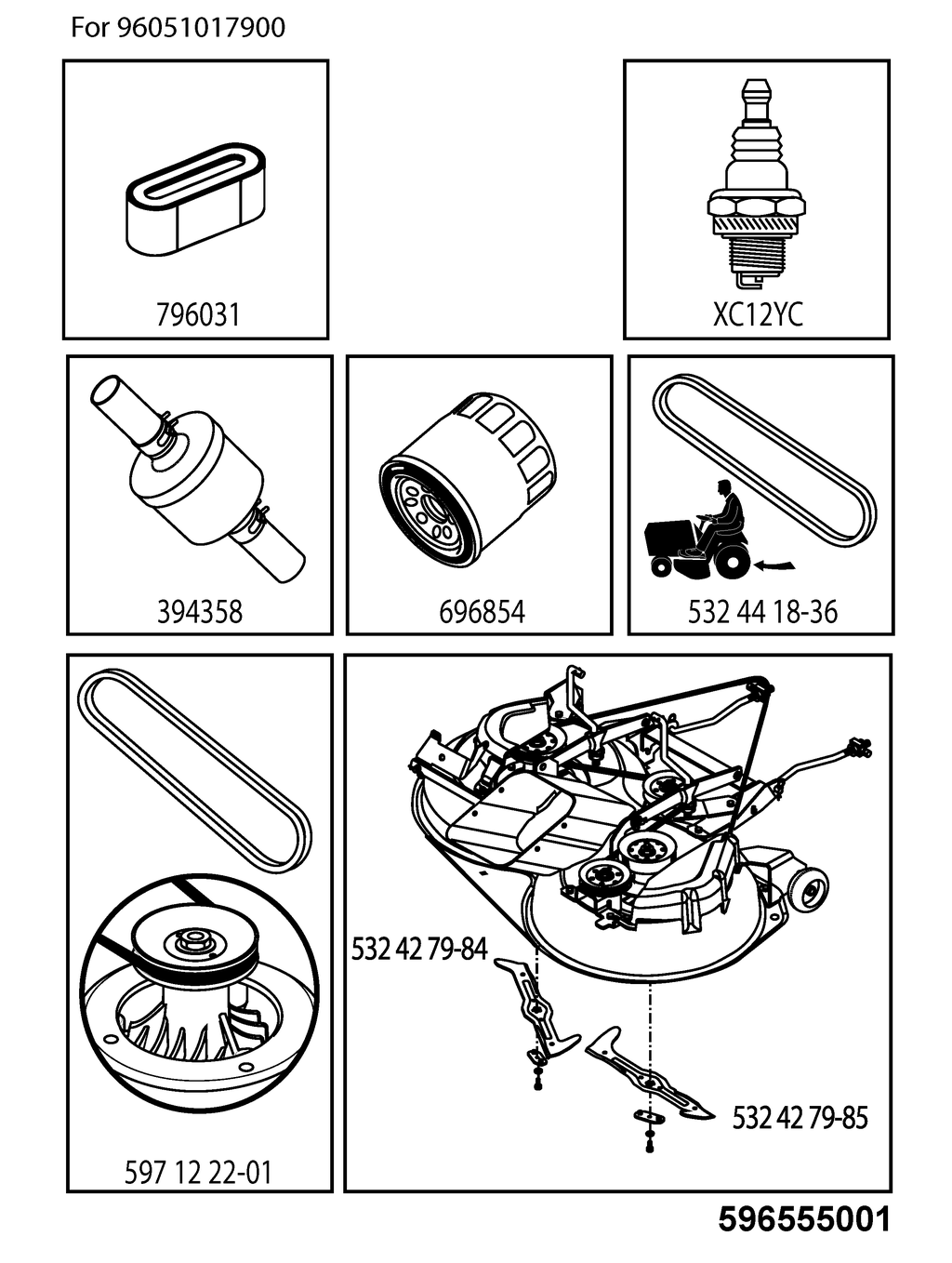 FREQUENTLY USED PARTS