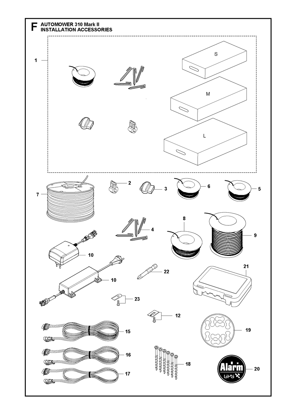 INSTALLATION ACCESSORIES