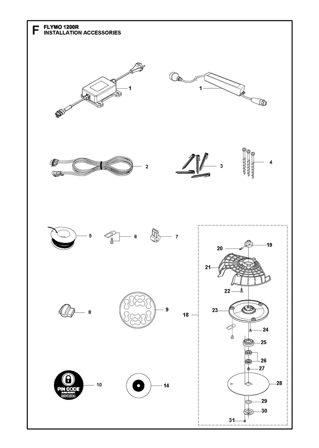 INSTALLATION ACCESSORIES