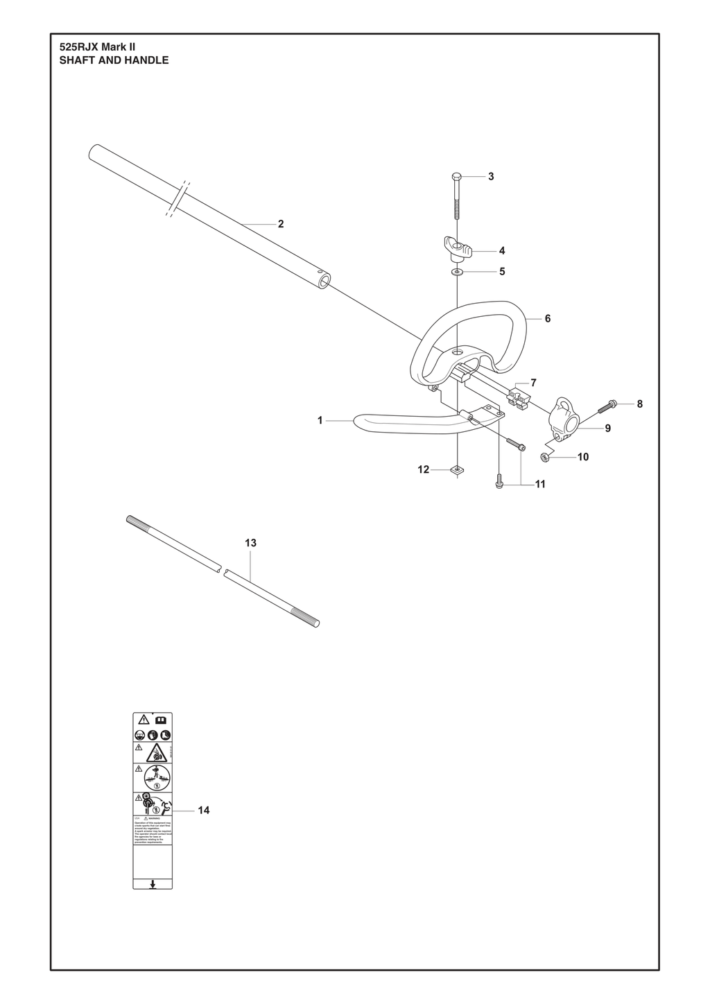 SHAFT AND HANDLE