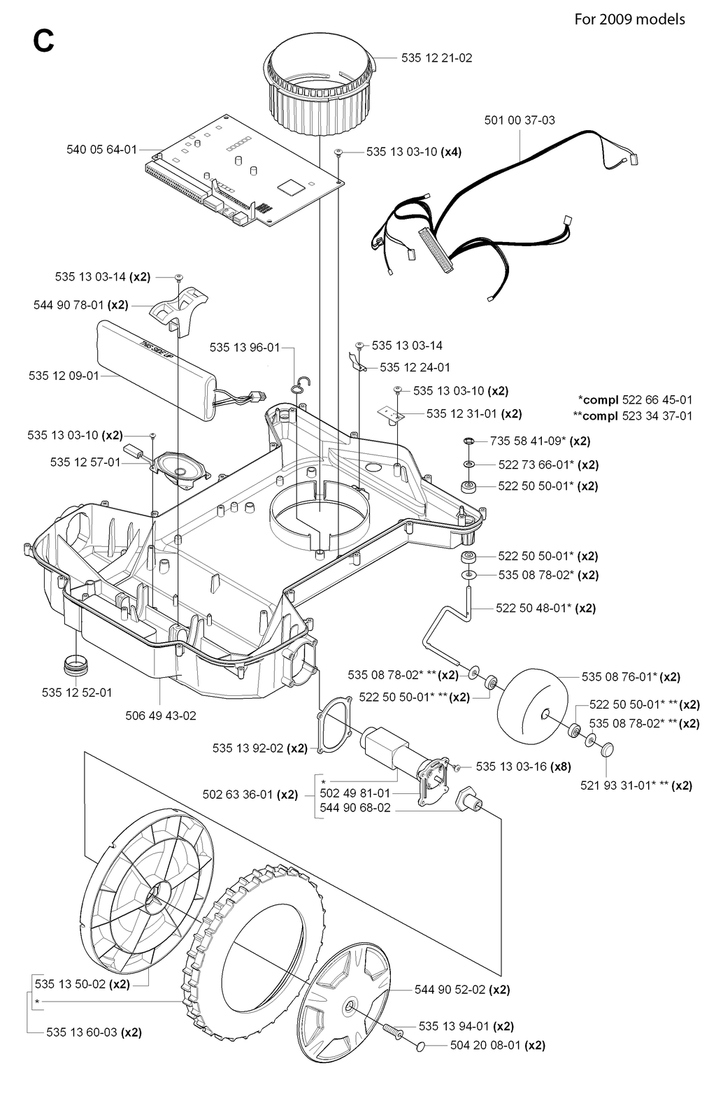 CHASSIS LOWER 2009