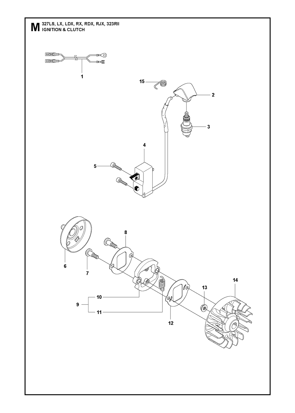 IGNITION SYSTEM AND CLUTCH