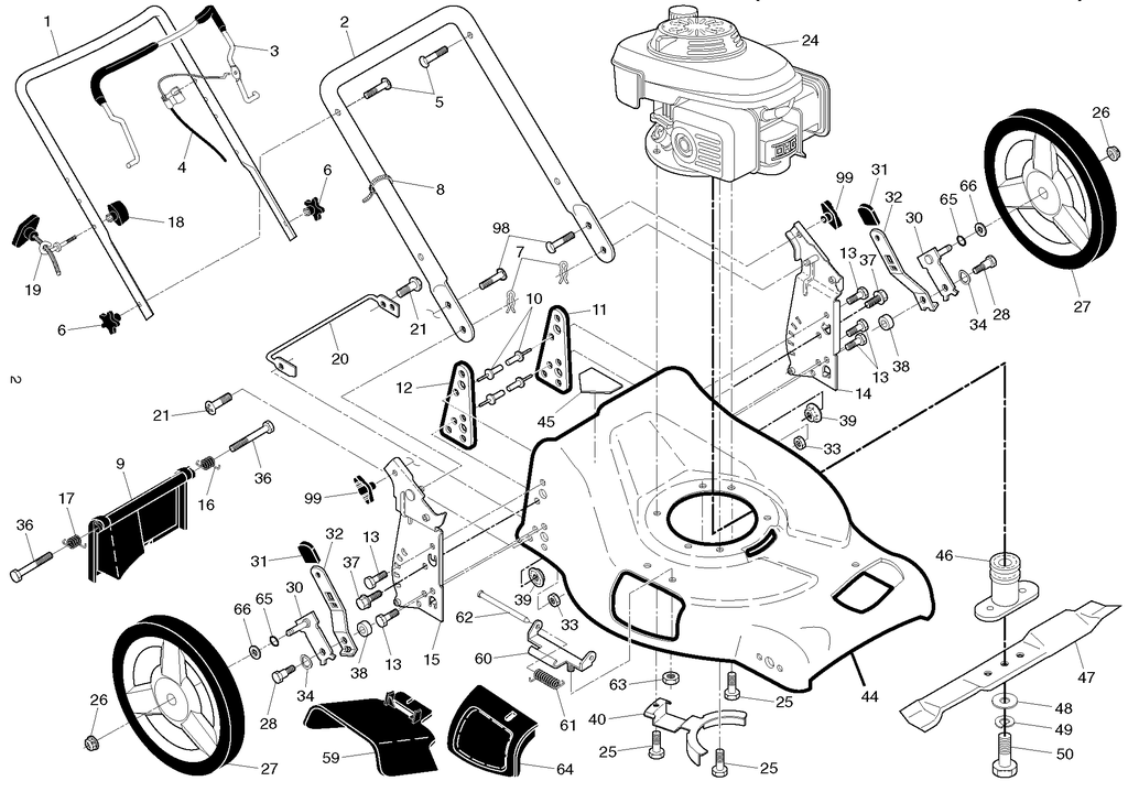 FRAME AND ENGINE